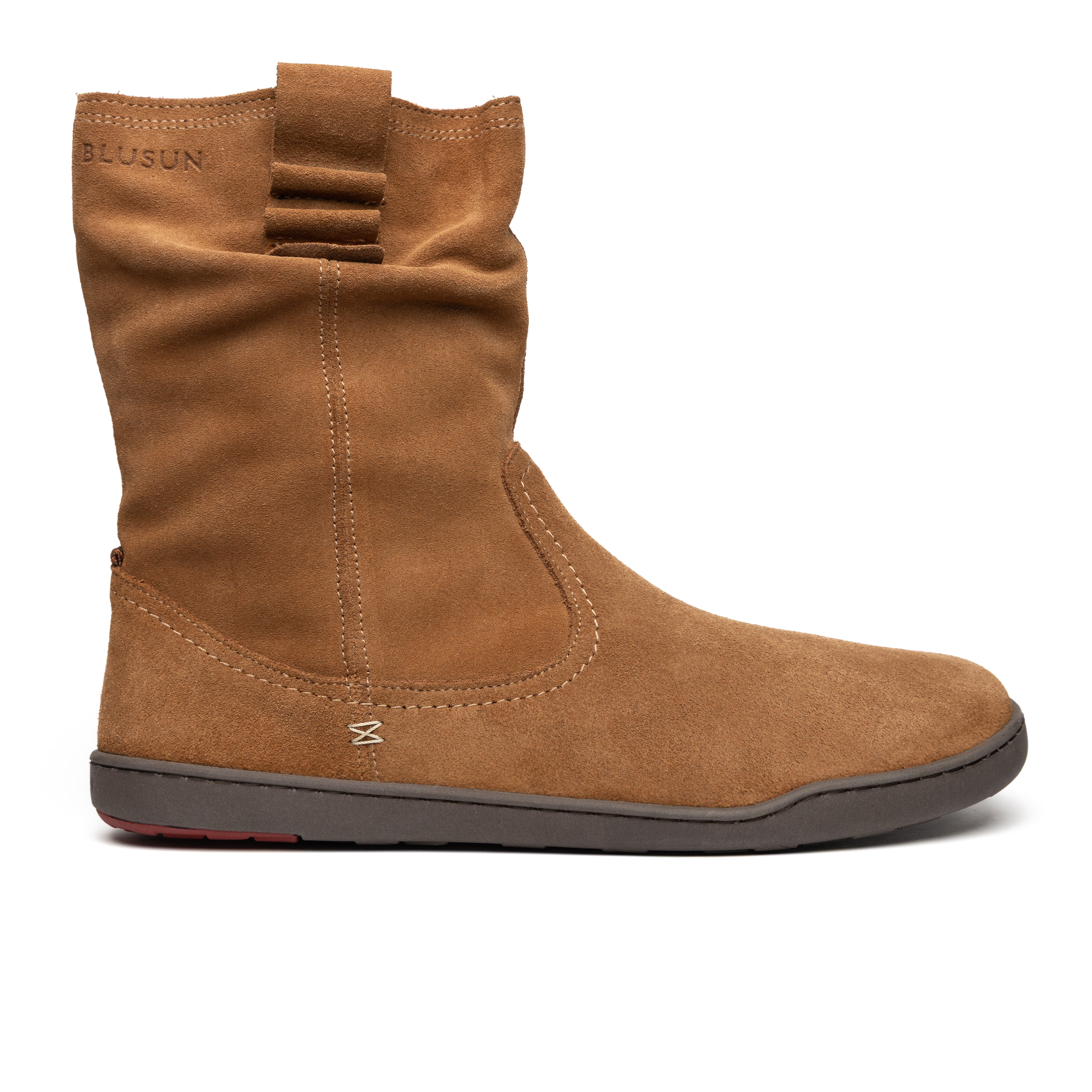 blusun-blsn-400w-damen-barfu-schaftstiefel-camel-veloursleder image 1