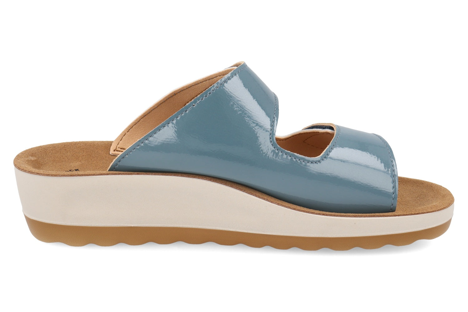 fly-flot-damen-pantolette-stoff-mit-klett-und-leder-fu-bett image 8
