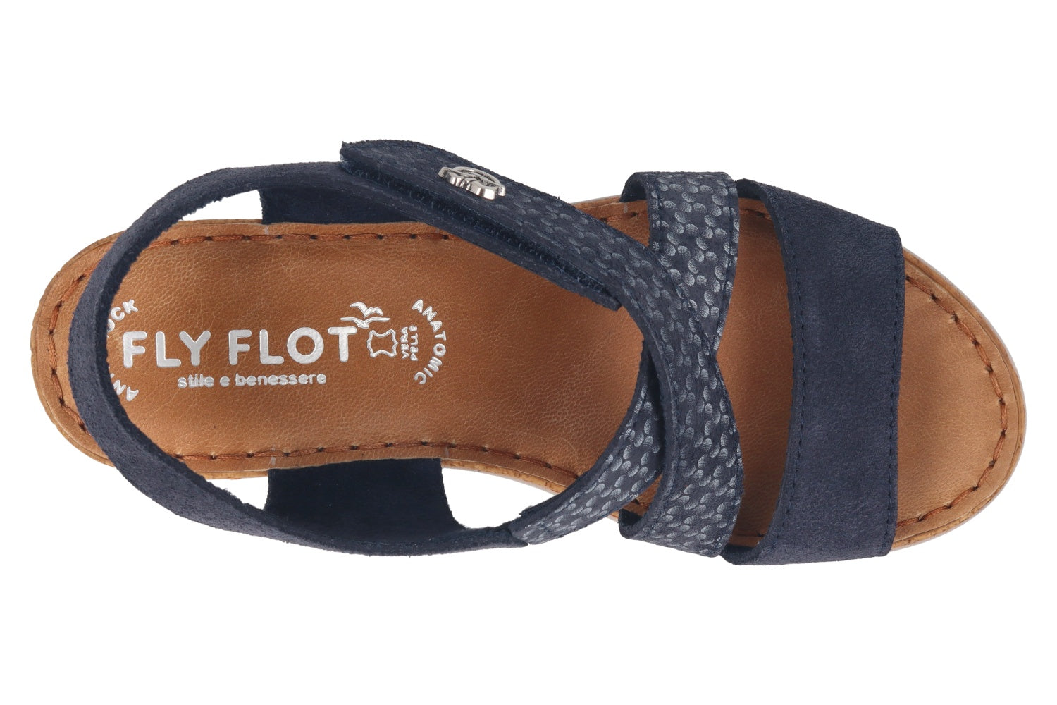 fly-flot-damen-sandale-aus-leder-mit-klett-und-6-cm-sohle image 2