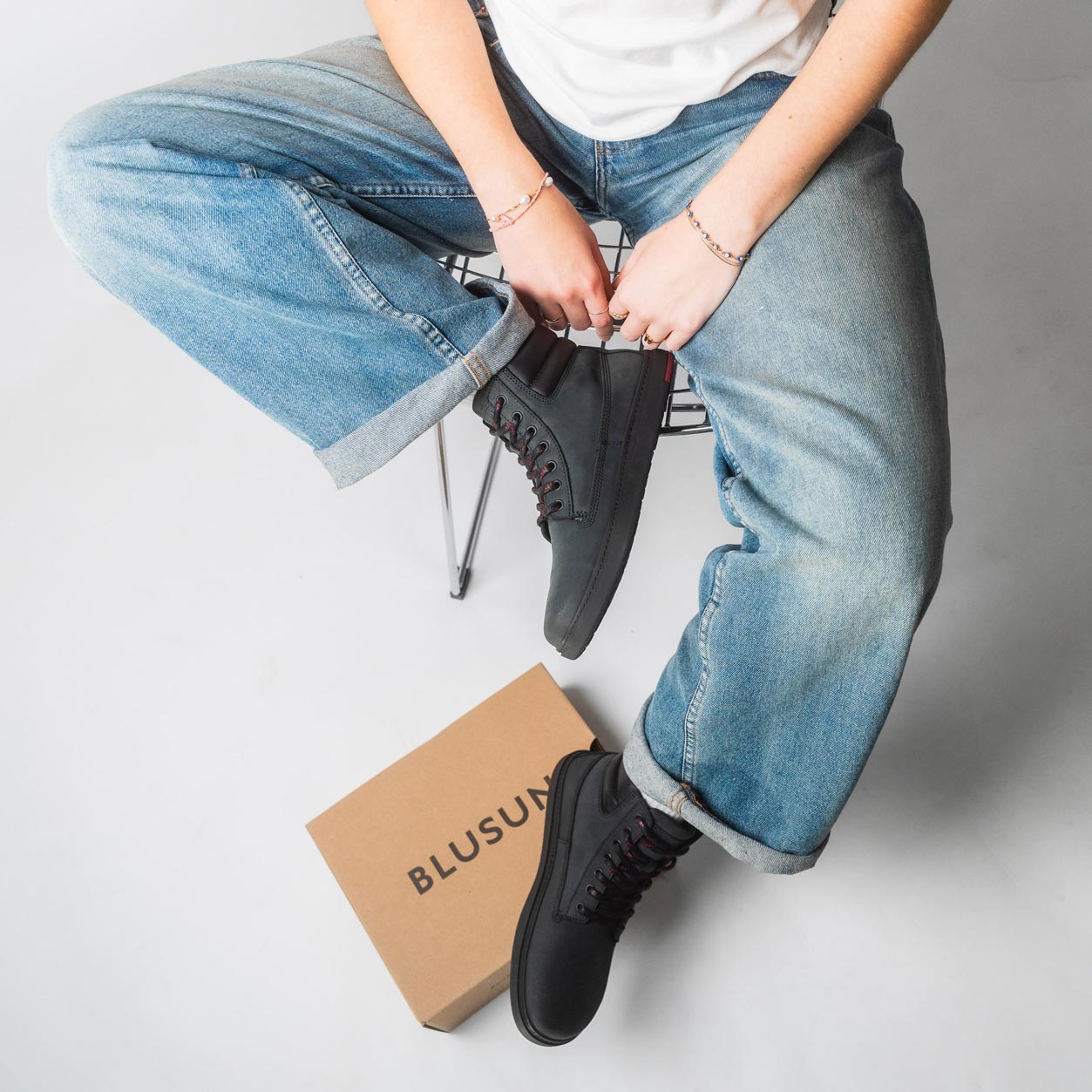 blusun-blsn-021w-barfu-schuh-damen-anthracite image 2