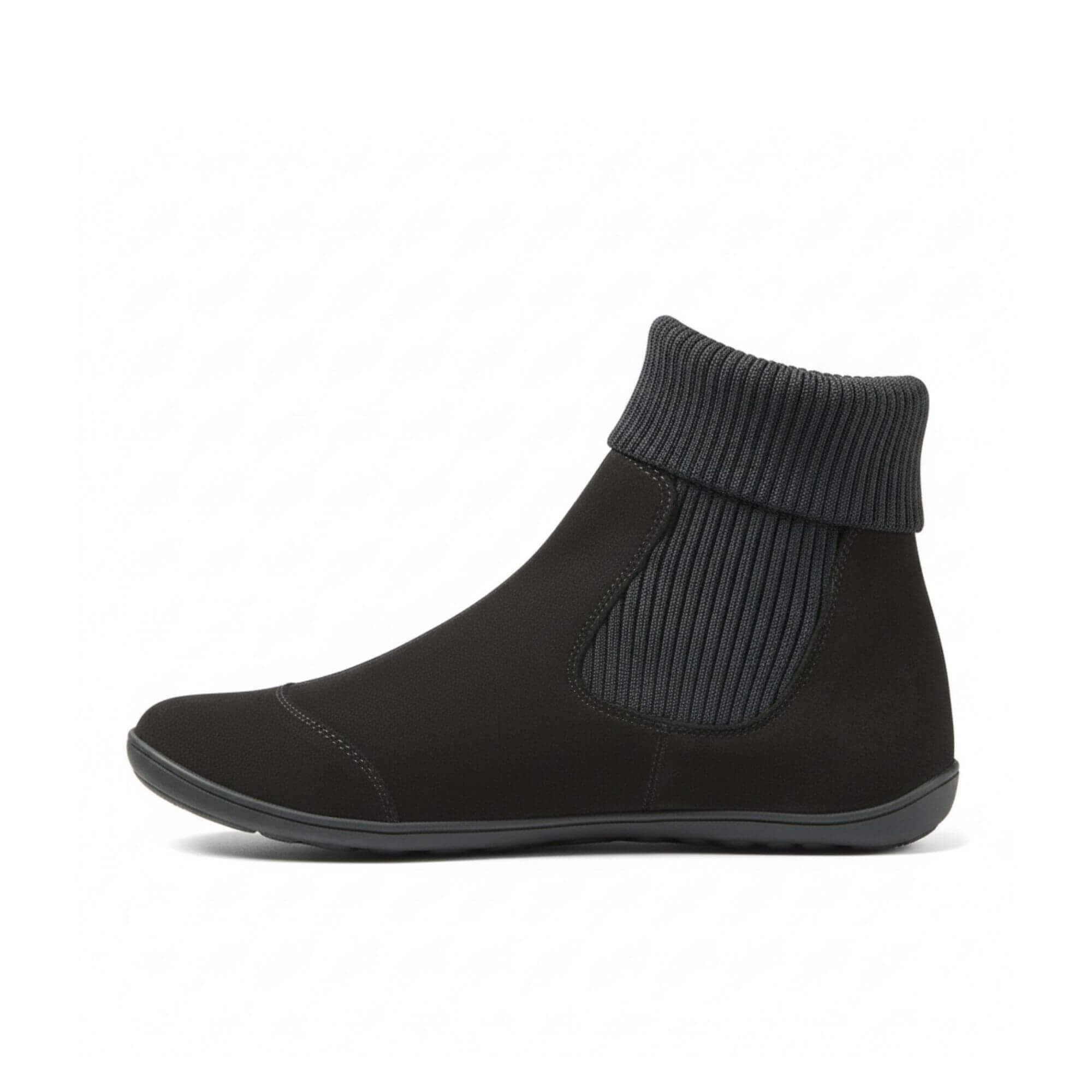b-r-jody-damen-slipper-veloursleder-strick-filzfutter image 1
