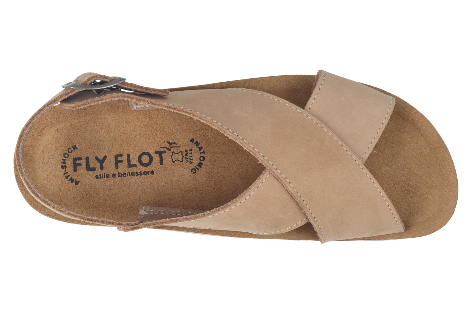 fly-flot-damen-sandale-leder-mit-verstellbarem-riemen image 6
