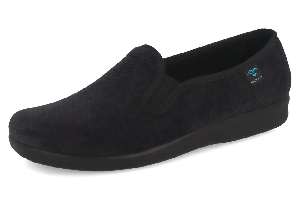 fly-flot-herren-pantoffel-aus-samt-mit-verstellbarem-gummi image 1