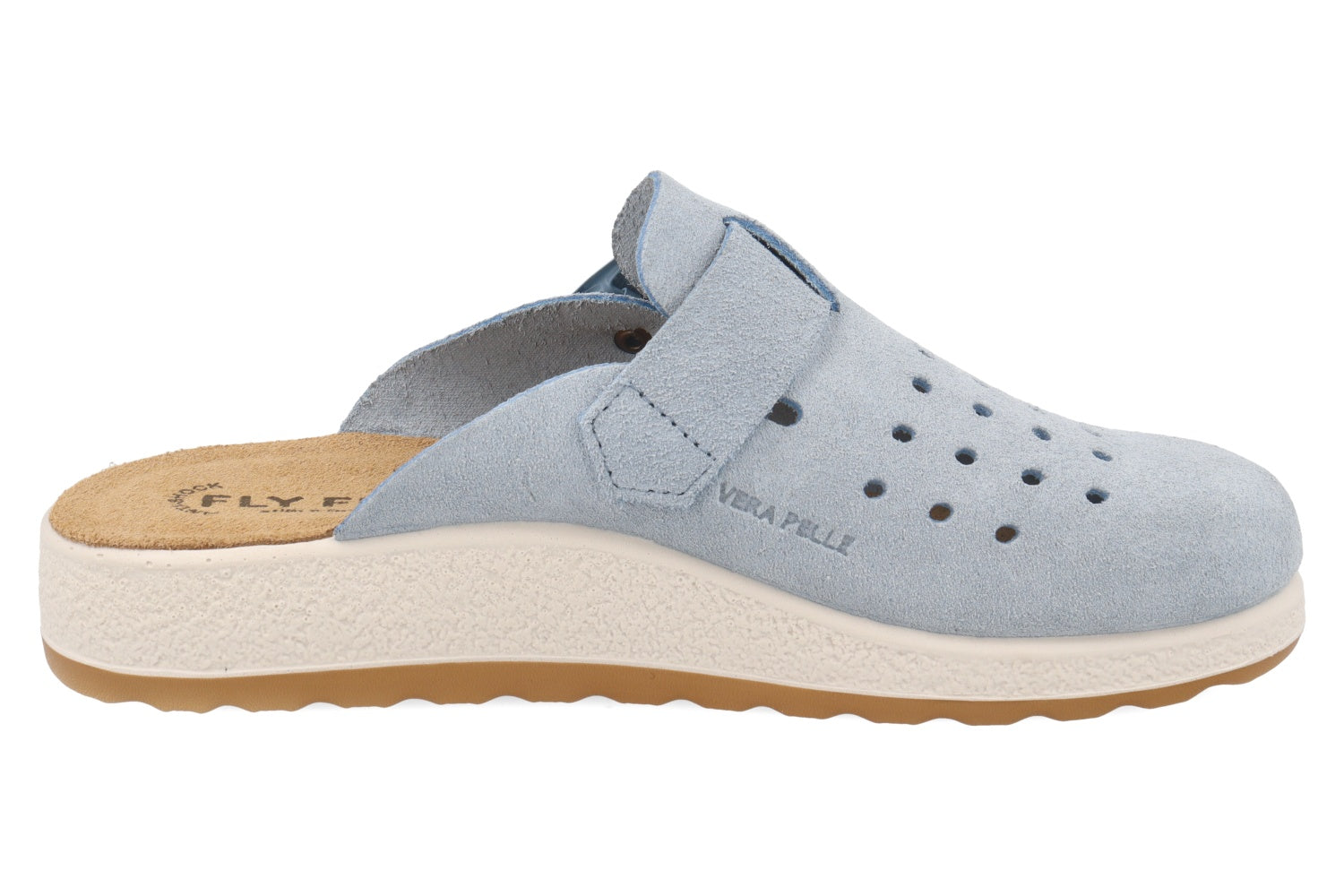 fly-flot-damen-pantolette-aus-leder-mit-verstellbarem-riemen image 4