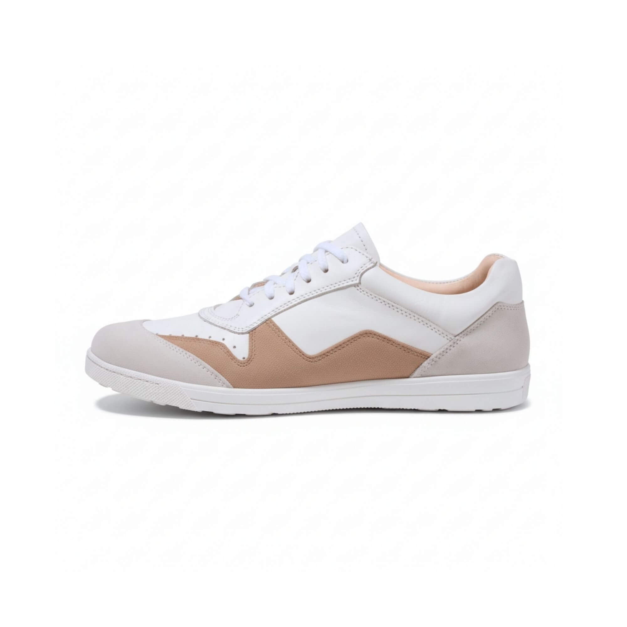 b-r-alea-damen-barfu-sneaker-schn-rschuhe-blau-flach image 1