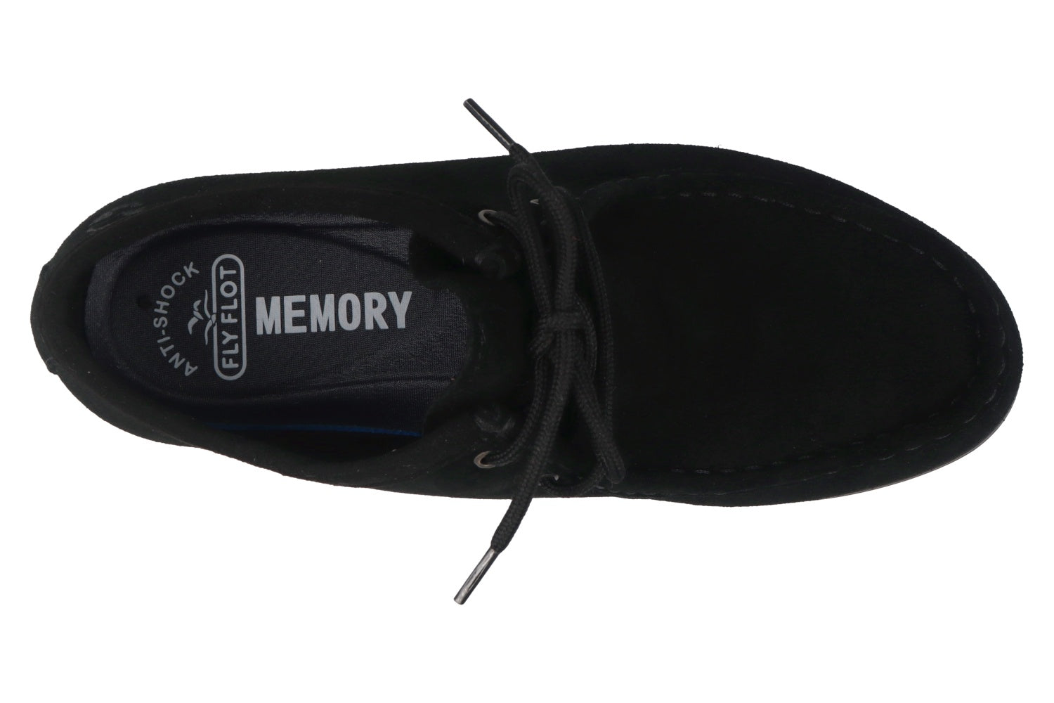 fly-flot-damen-schn-rschuh-aus-wasserabweisendem-leder-memory-fu-bett image 2