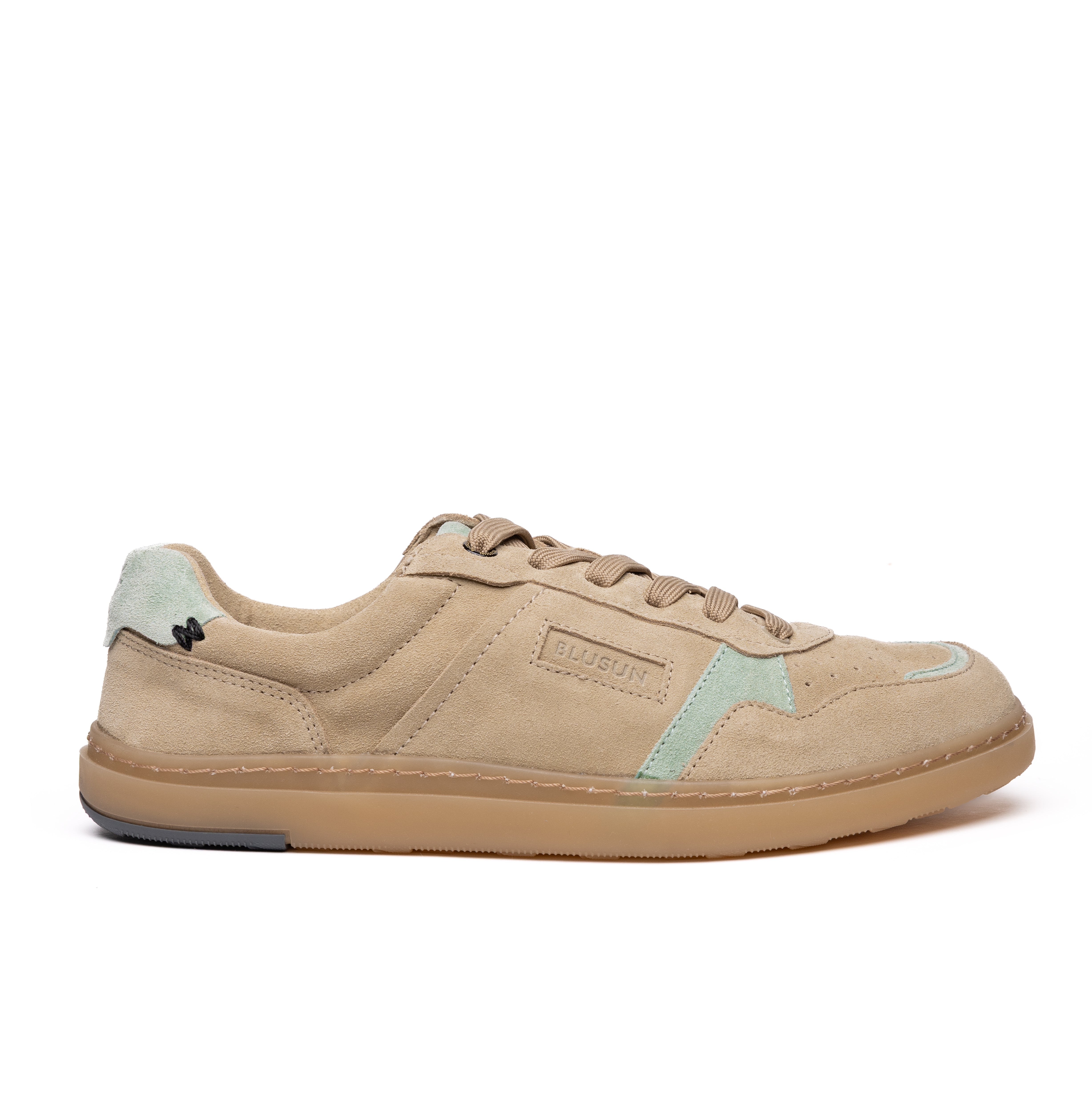 blusun-blsn-600-w-barfu-court-sneaker-damen-beige-green-plus-weite image 1