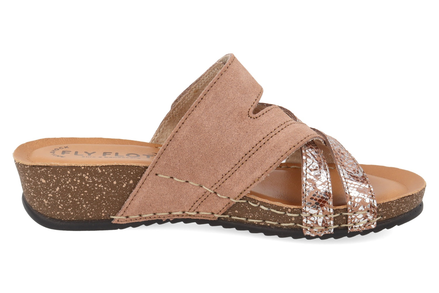 fly-flot-ciabatta-da-donna-in-pelle-damen-leder-pantolette-klett image 4