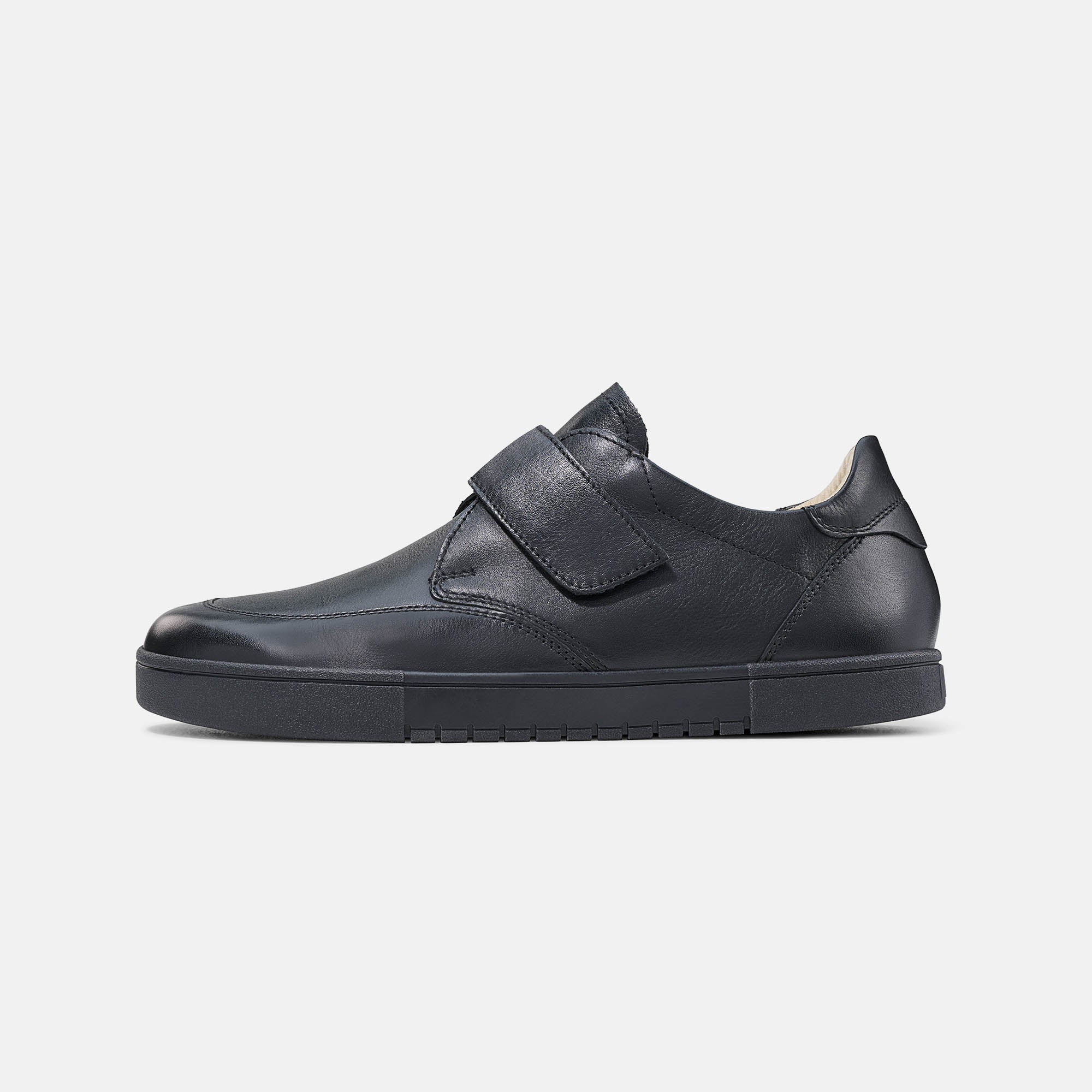 b-r-benno-herren-slipper-grau-schwarz-casual-leder image 4