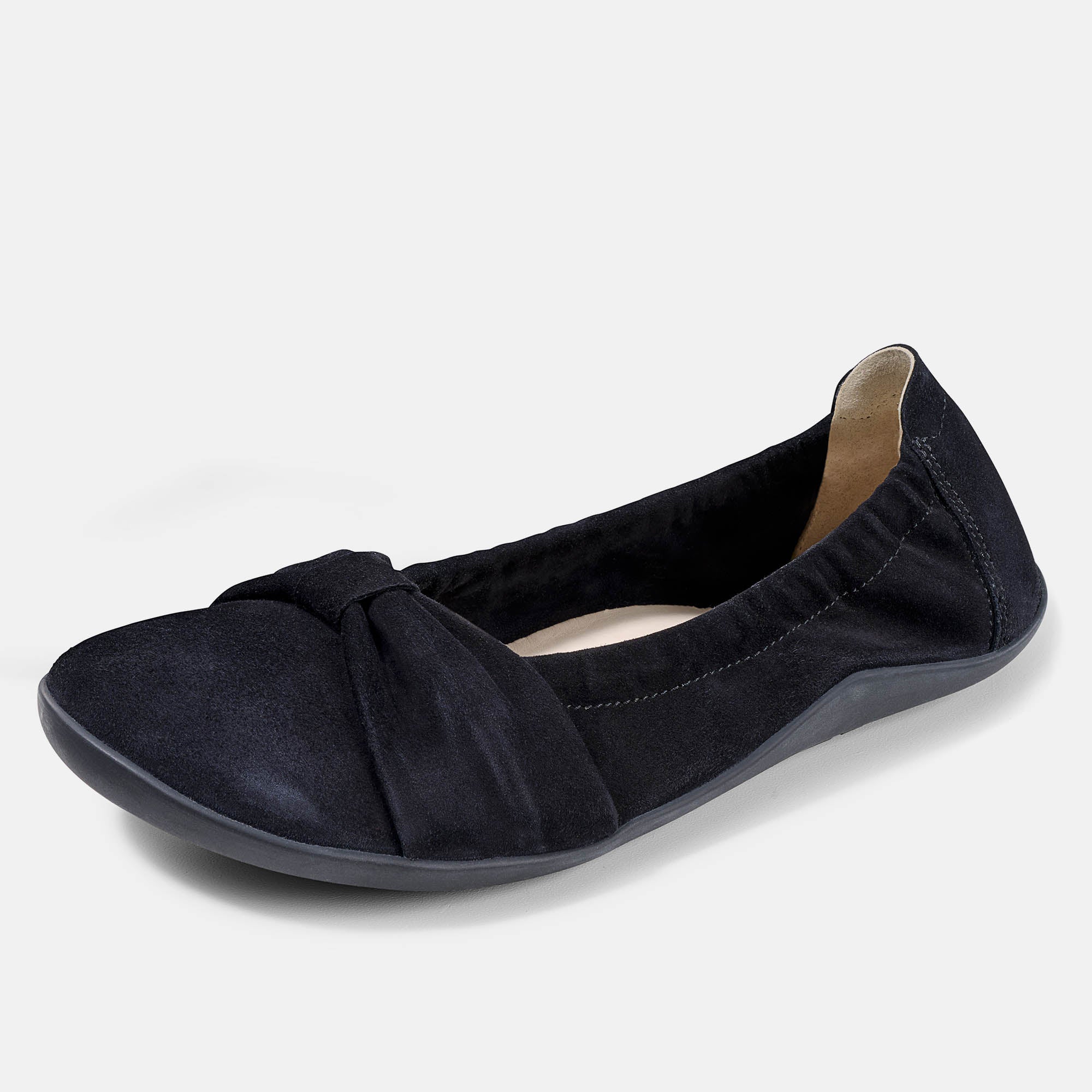 b-r-elly-damen-ballerina-ziegenvelours image 5