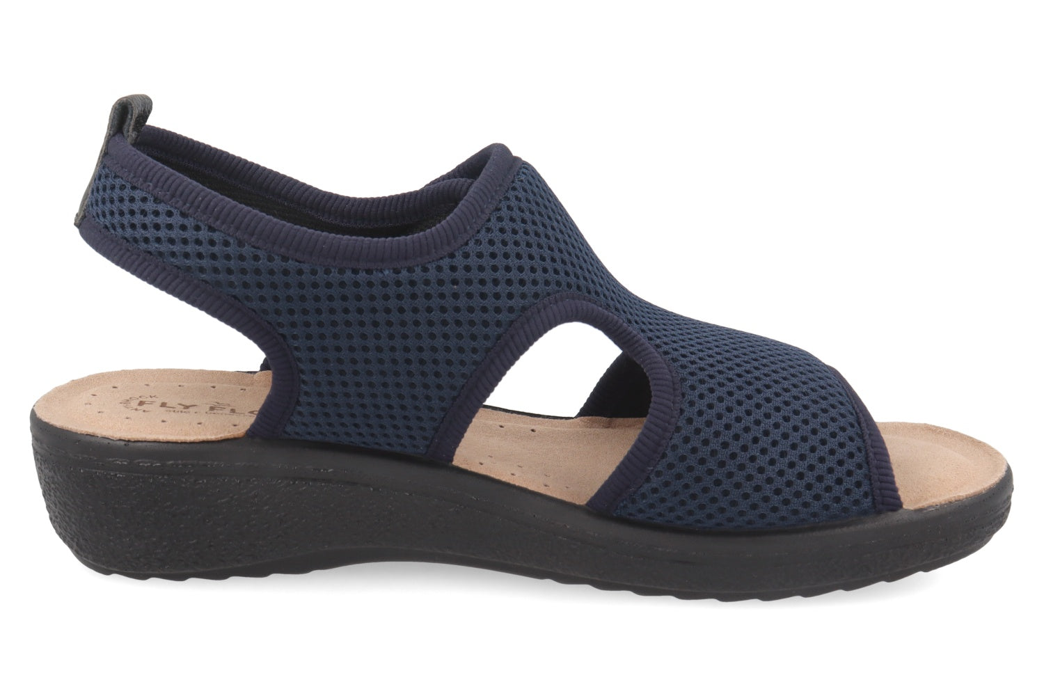 fly-flot-damen-sandale-aus-elastischem-netz-klettverschluss-4-cm-sohle image 4