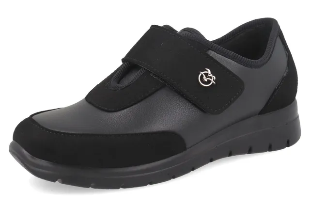 fly-flot-damen-schuhe-aus-elastischer-mikrofaser-mit-klett-und-memory-fu-bett image 1
