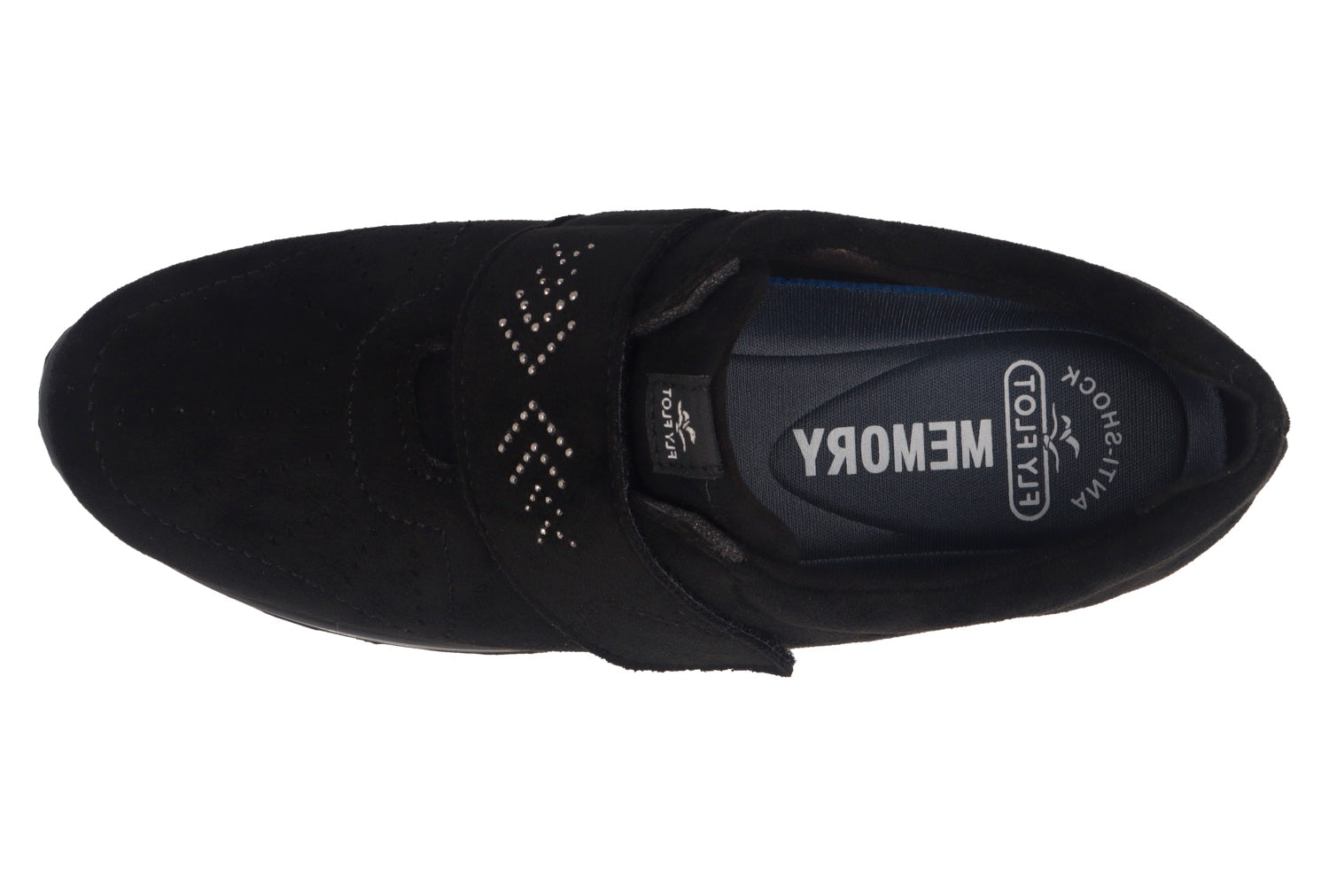 fly-flot-damen-schuhe-microfaser-mit-klett-und-memory image 2