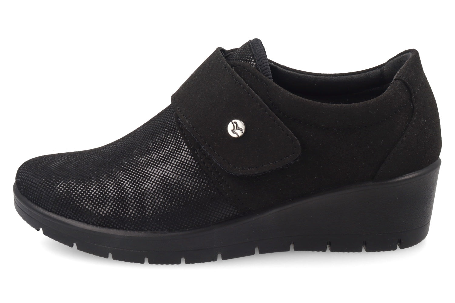 fly-flot-damen-schuhe-aus-elastischer-microfaser-mit-klett-memory-4-8-cm image 3