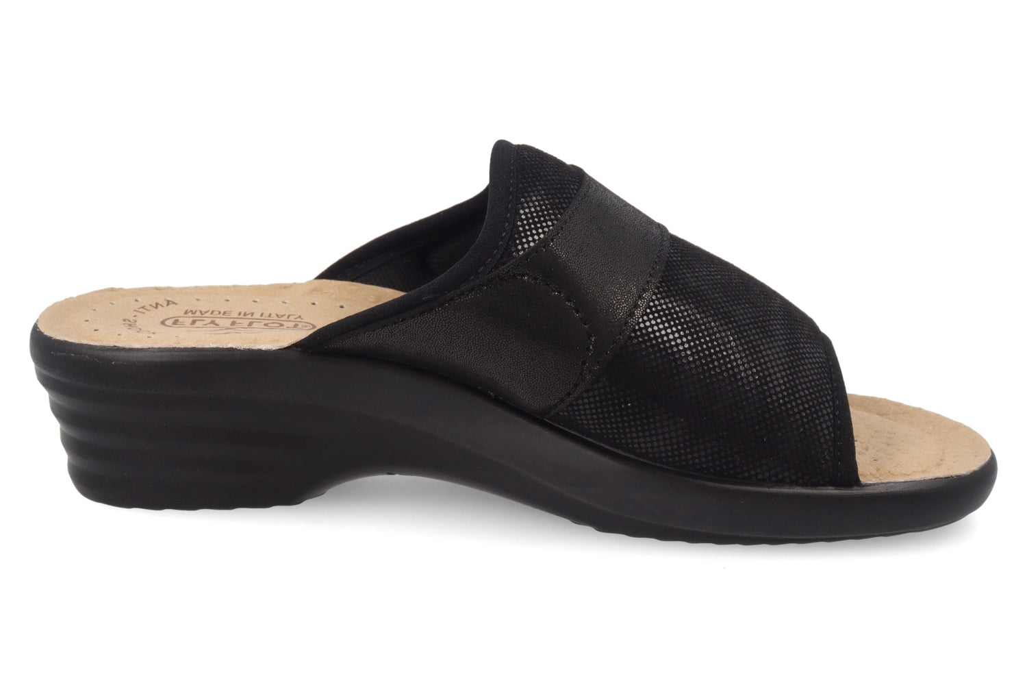 fly-flot-damen-pantolette-microfaser-stretch-klett-anti-shock-4-5-cm-sohle image 4