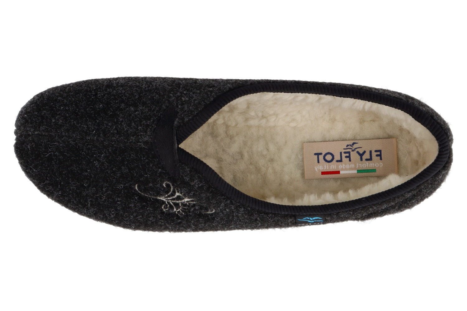 fly-flot-damen-hausschuh-pantoffel-mit-echter-lammwolle image 2