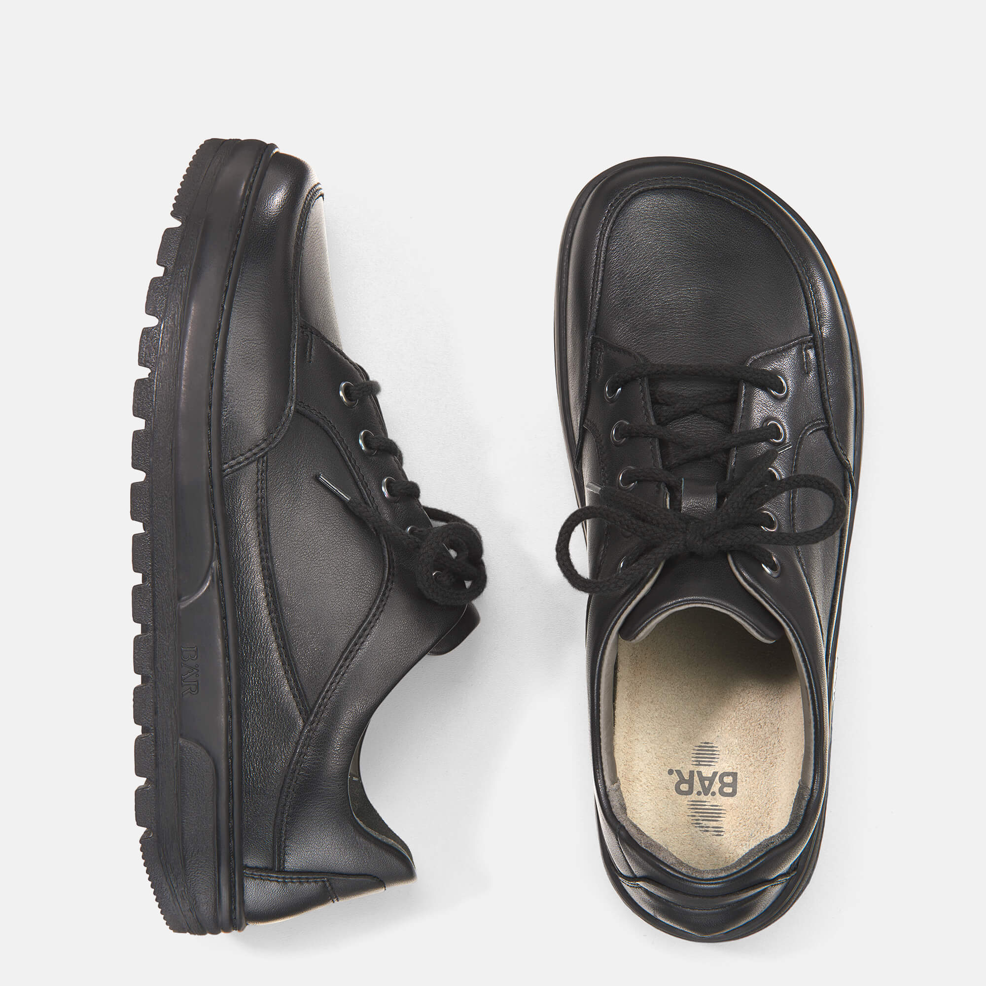 b-r-tobago-herren-schn-rschuh-rindleder-braun-schwarz image 4