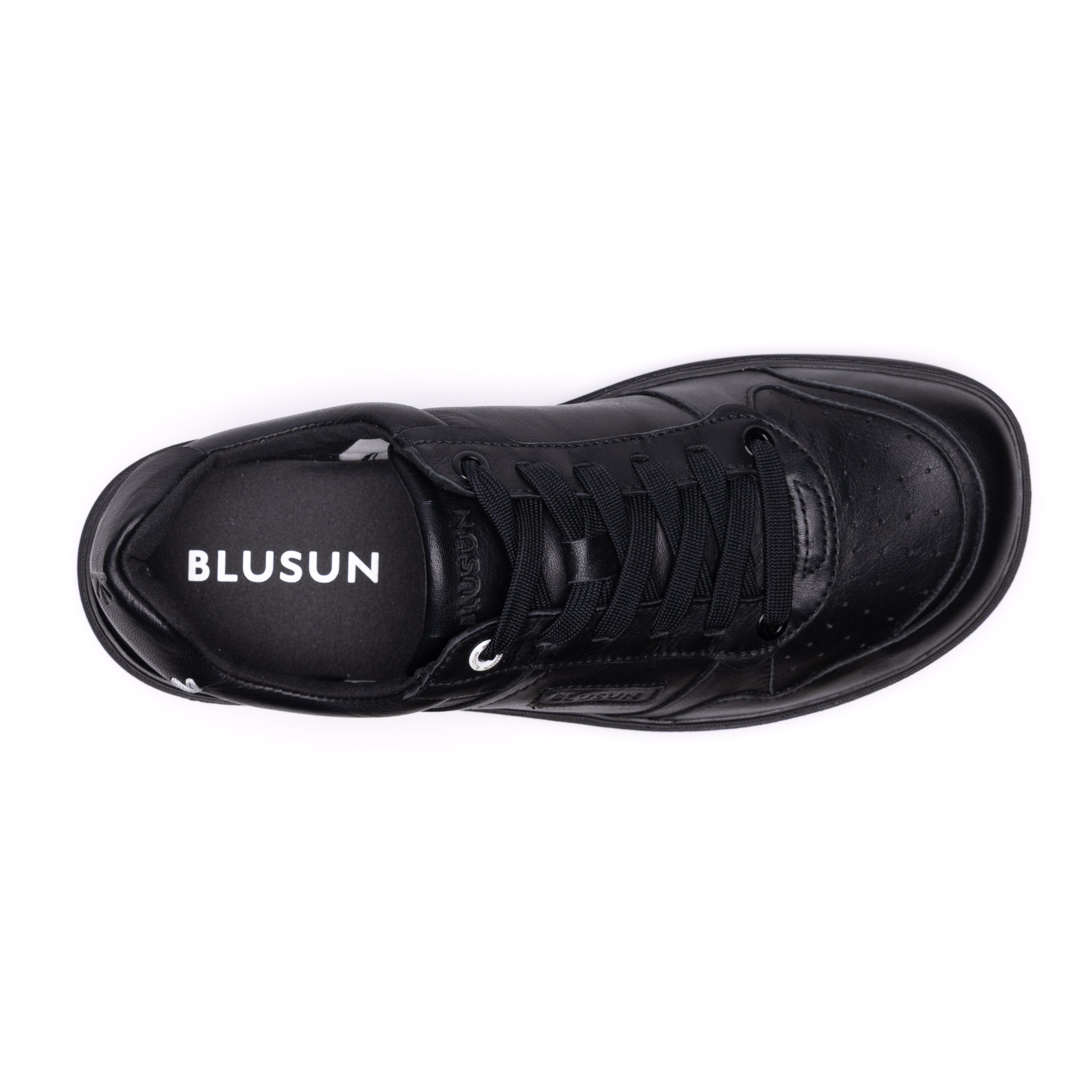 blusun-blsn-600-w-barfu-sneaker-damen-deep-black-glattleder image 2