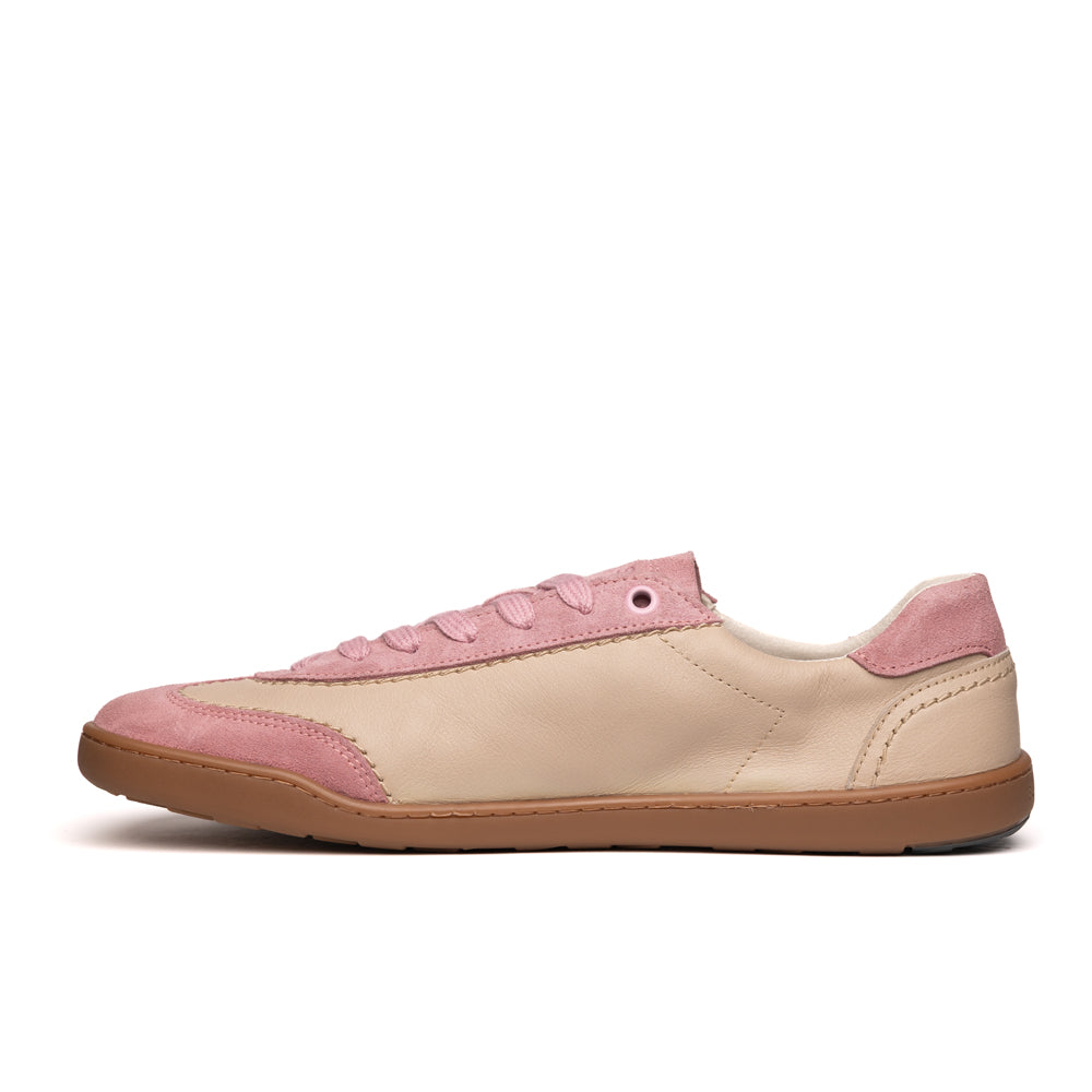 blusun-blsn-220w-damen-barfu-sneaker-light-beige-pink-glattleder image 6