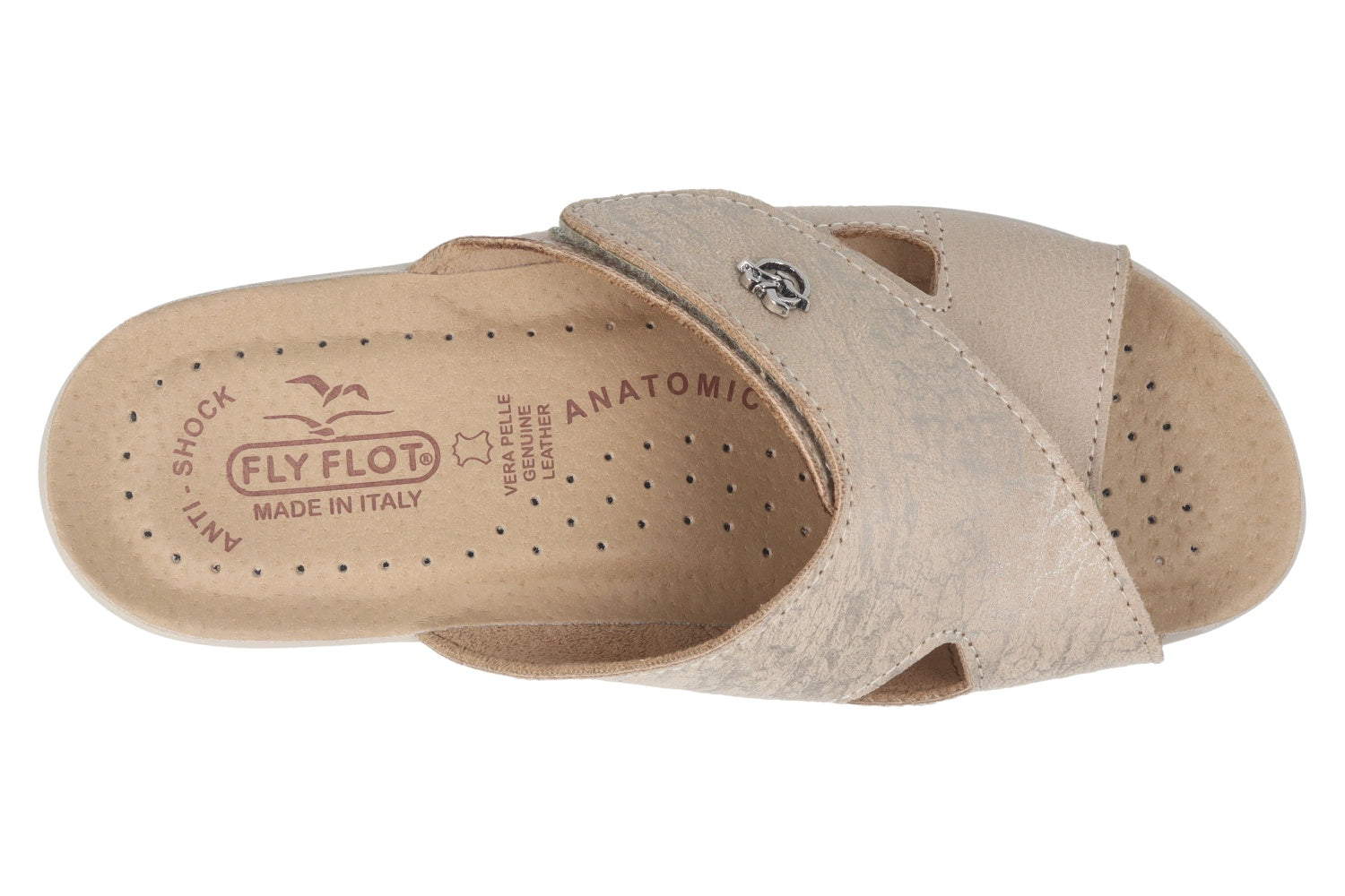 fly-flot-damen-pantolette-aus-microfaser-mit-klett-und-leder-fu-bett image 2