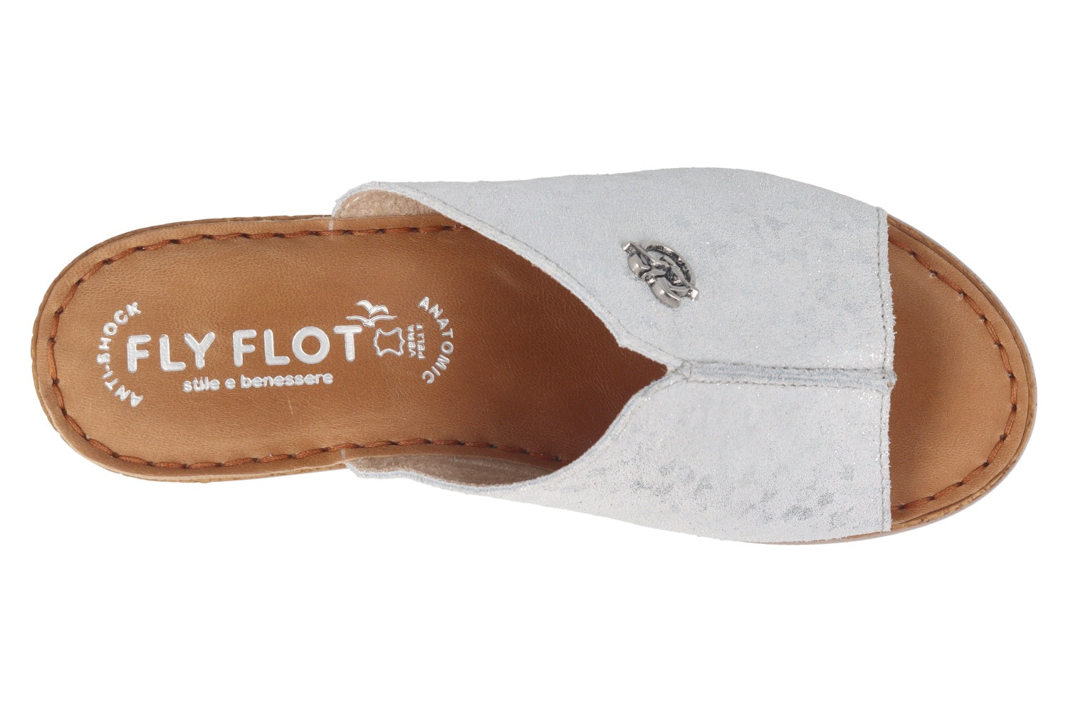 fly-flot-damen-pantolette-aus-leder-mit-6-cm-keil-und-anti-shock-fu-bett image 6
