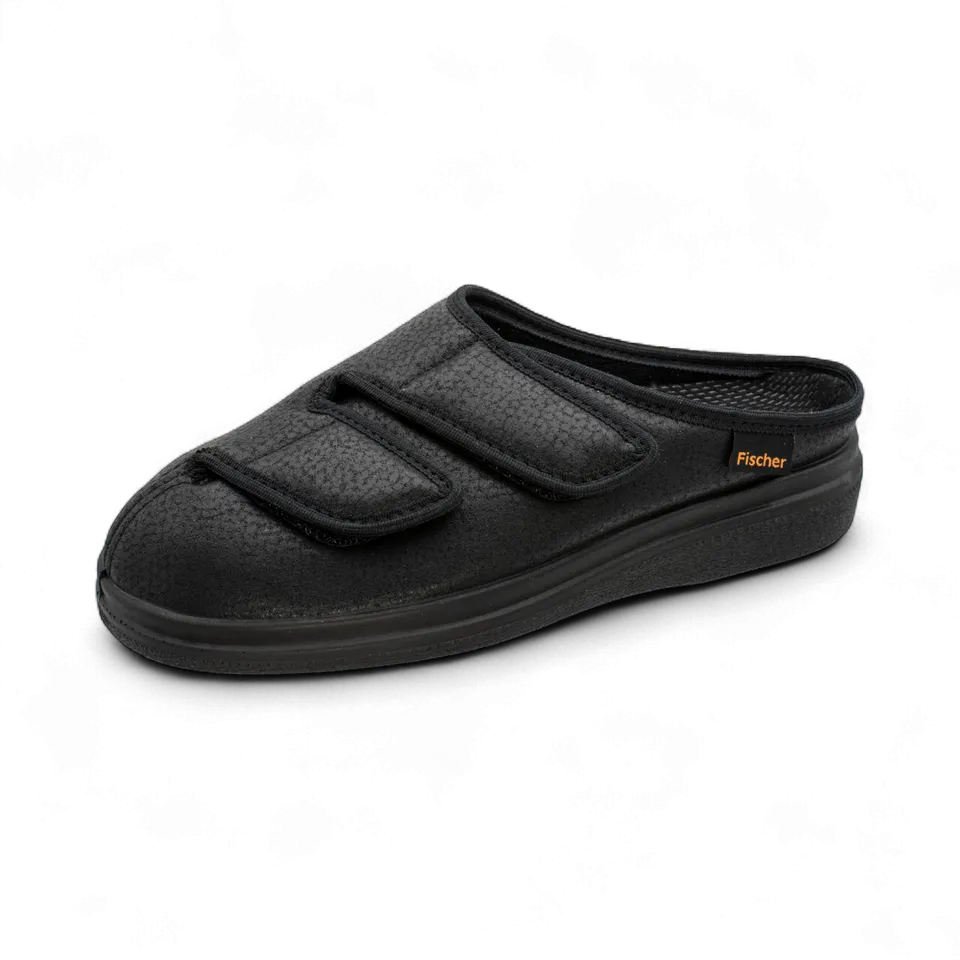 fischer-markenschuh-klett-pantoffel-ortho-13915-extraweit-k-weite image 1