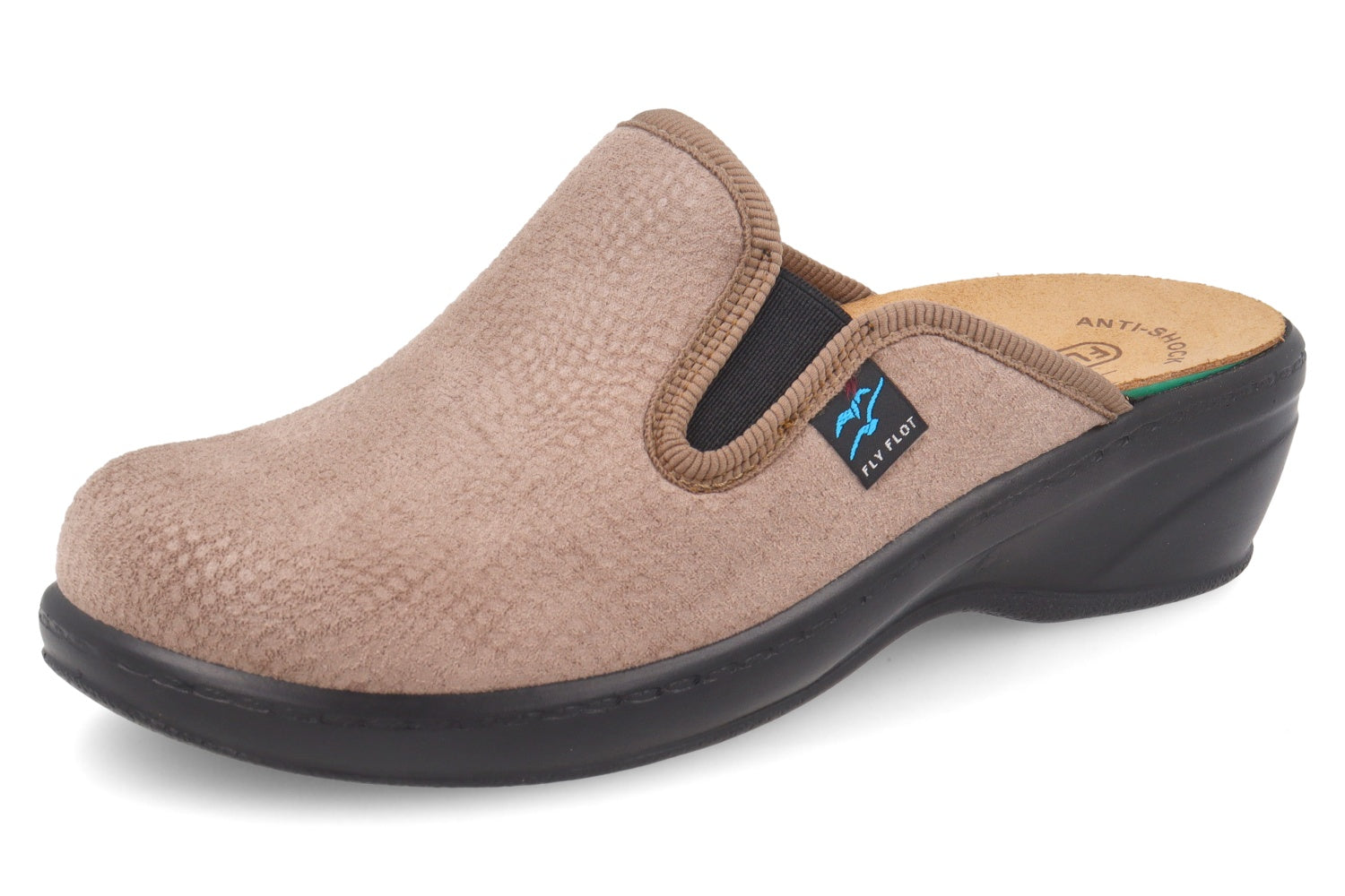 fly-flot-damen-pantolette-aus-elastischer-microfaser-leder-fu-bett-5-cm-sohle image 1