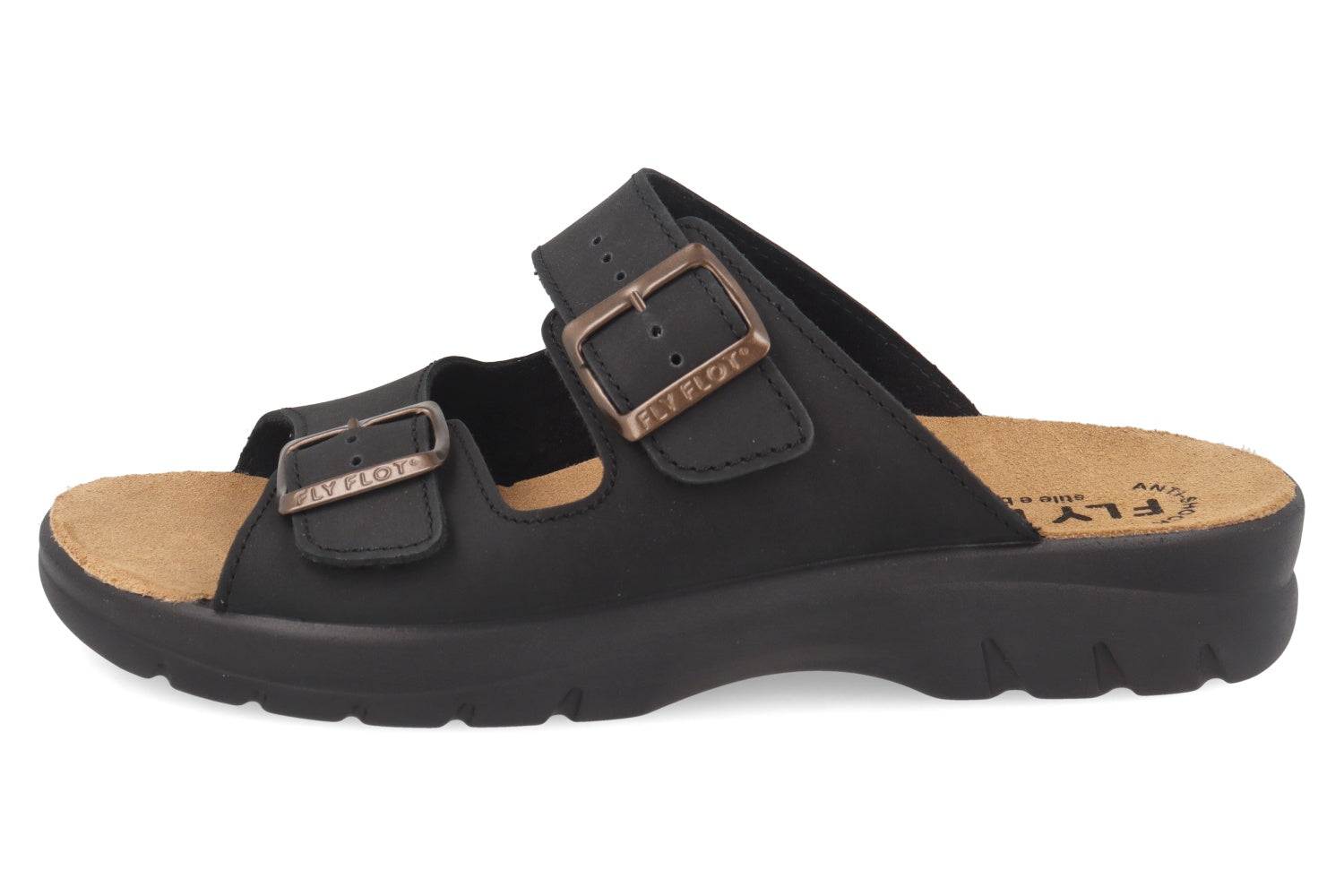 fly-flot-herren-pantoffel-aus-leder-mit-verstellbarer-schnalle-3-5-cm-sohle image 3