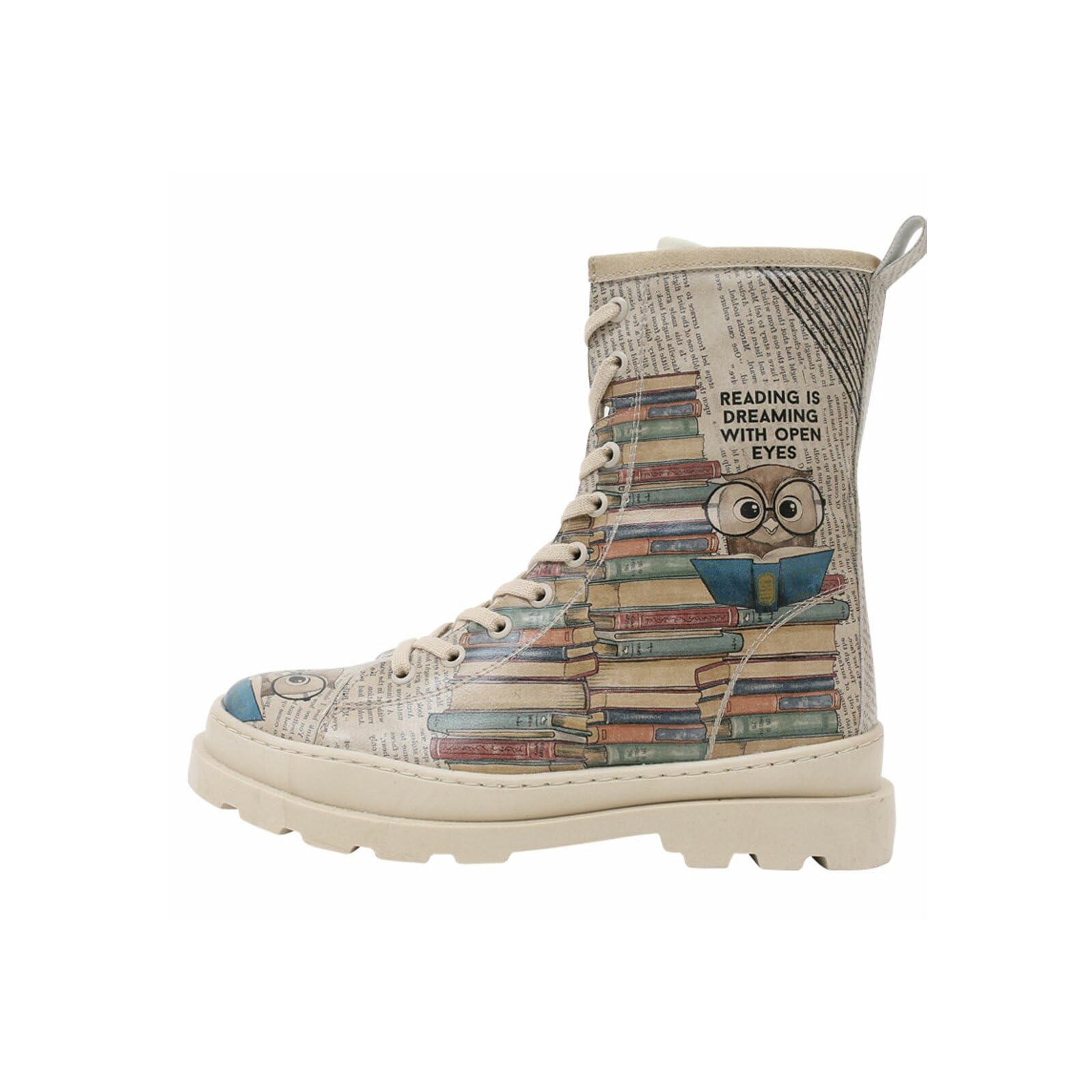 dogo-gisele-boots-vegane-damen-boots-bunte-stiefeletten-mit-rei-verschluss image 2