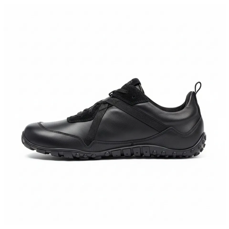 b-r-junis-herren-barfu-sneaker-schwarz-wei image 1