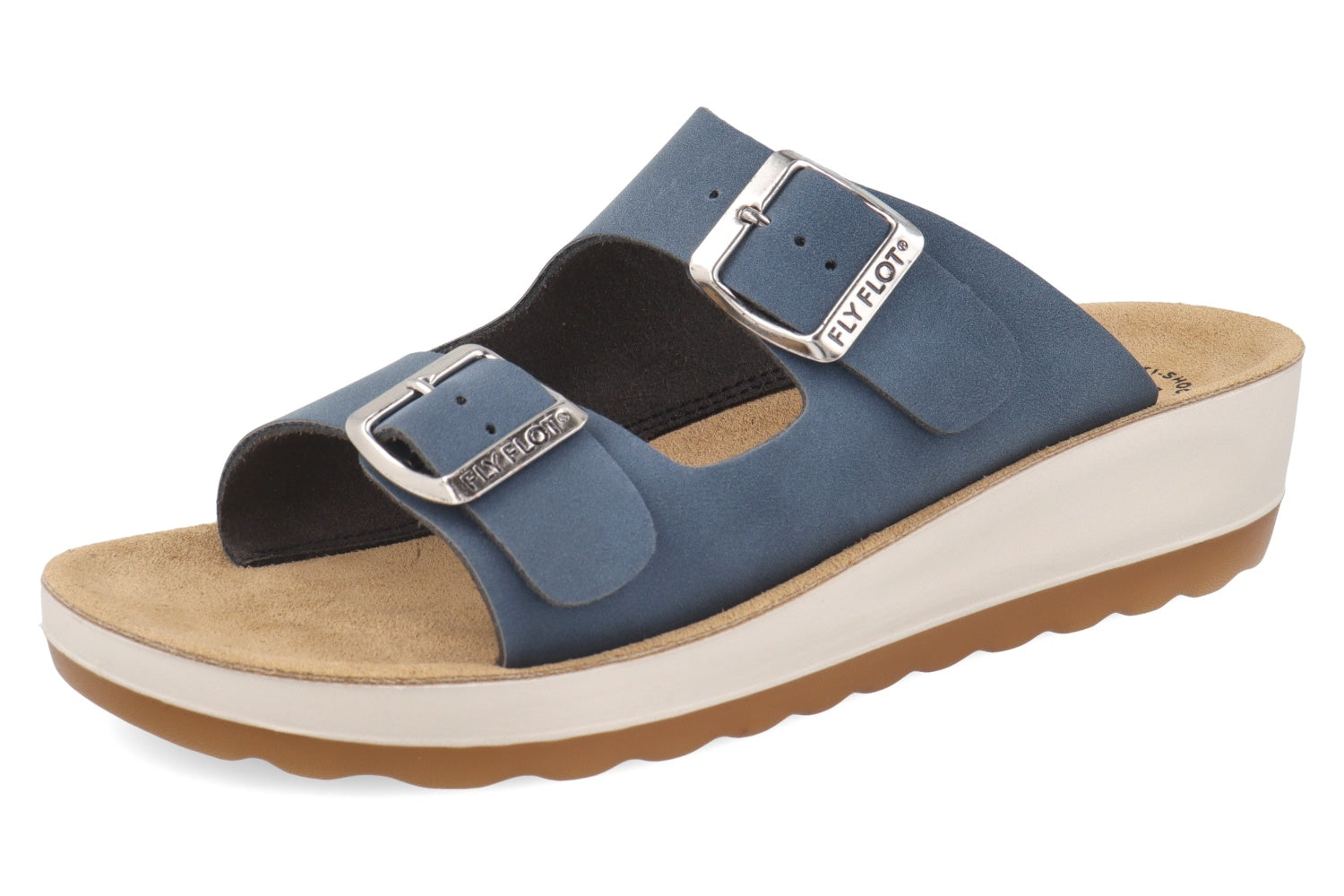 fly-flot-damen-pantolette-weiche-microfaser-mit-schnalle-lederfu-bett image 5