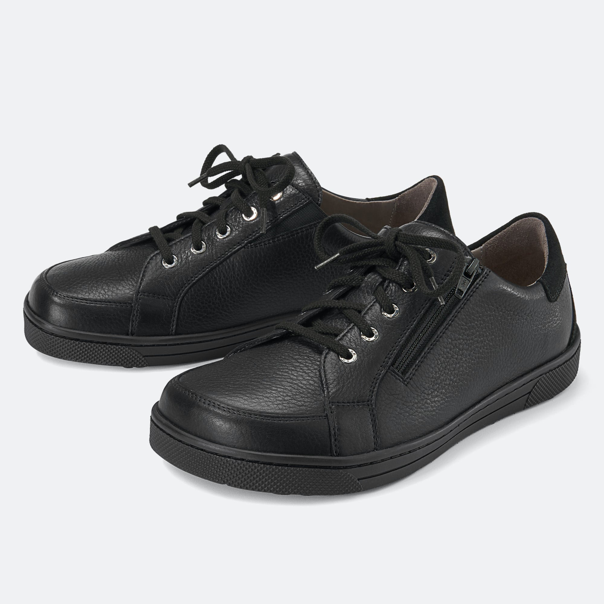 b-r-sven-herren-schn-rschuh-stretch-zipper image 2