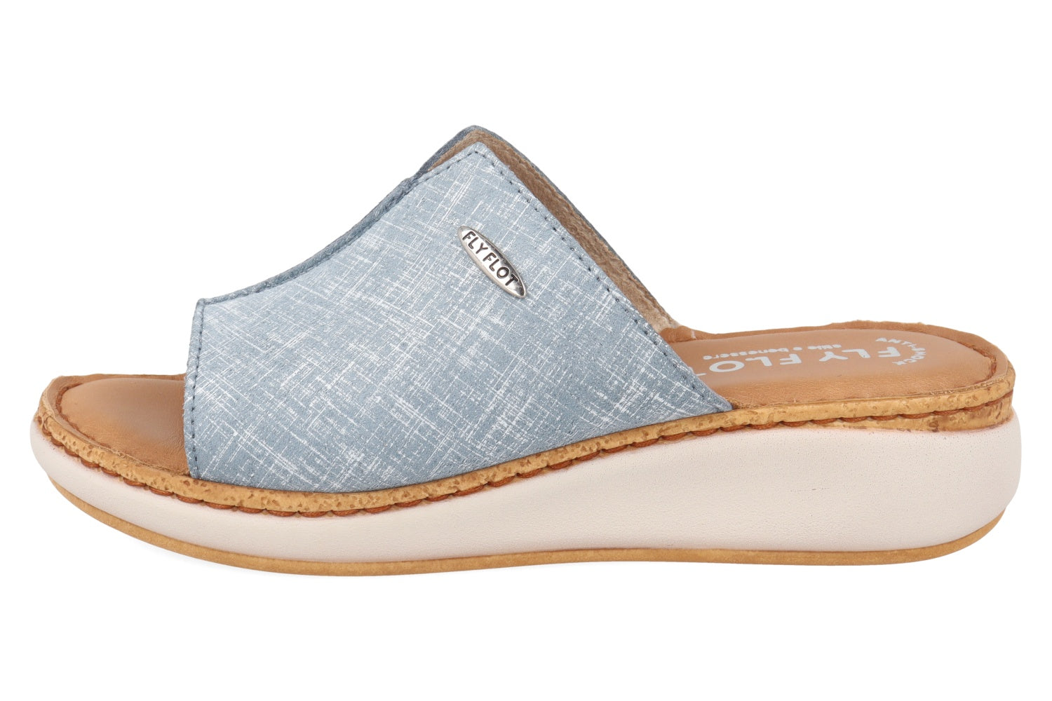 fly-flot-damen-pantolette-aus-leder-mit-anti-shock-fu-bett image 3