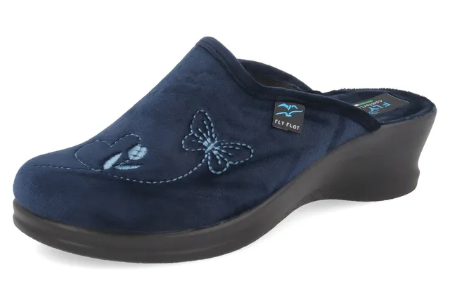 fly-flot-pantolette-f-r-damen-aus-samt image 1
