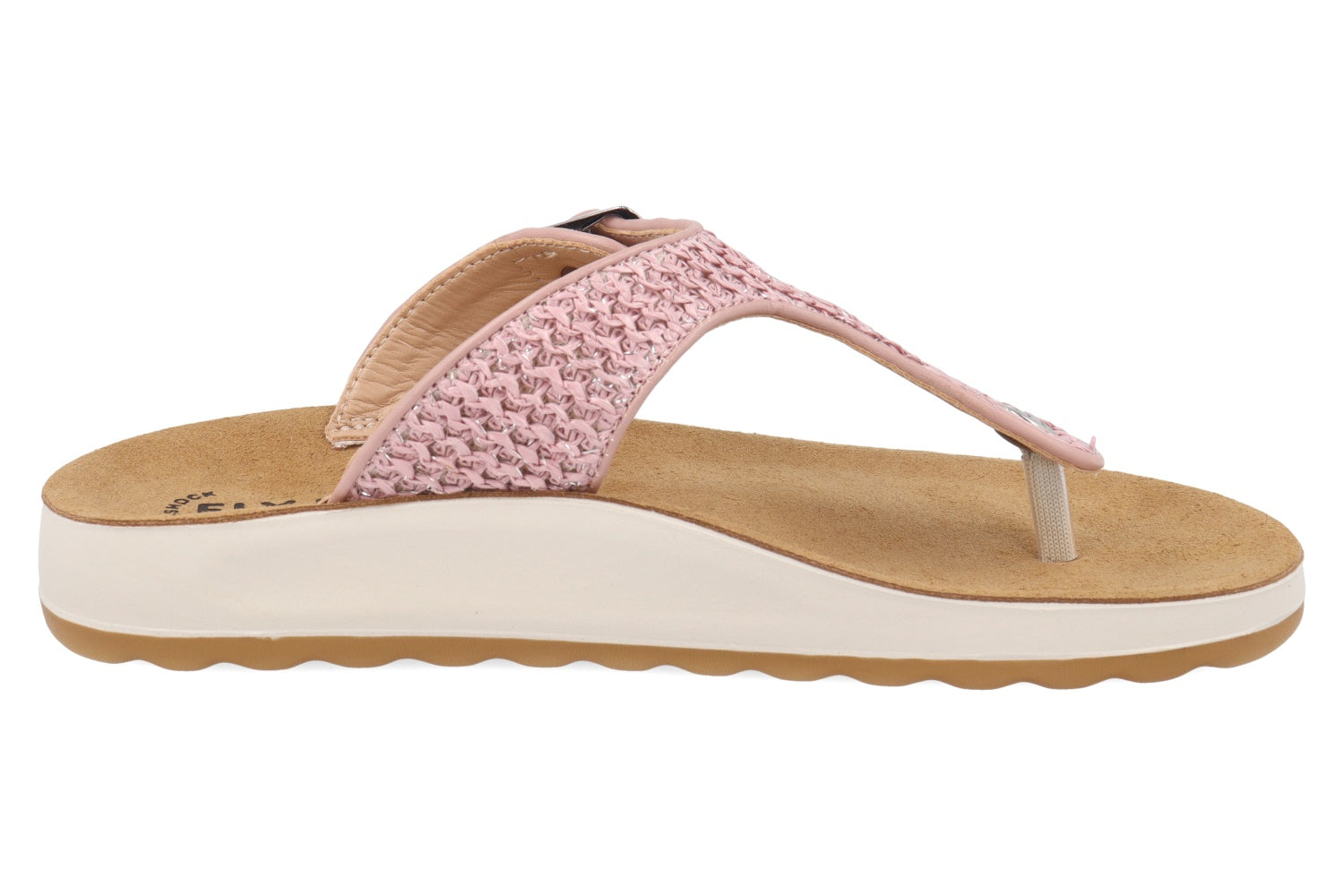 fly-flot-damen-pantolette-aus-microfaser-mit-schnalle-leder-fu-bett-2-5-cm-sohle image 4