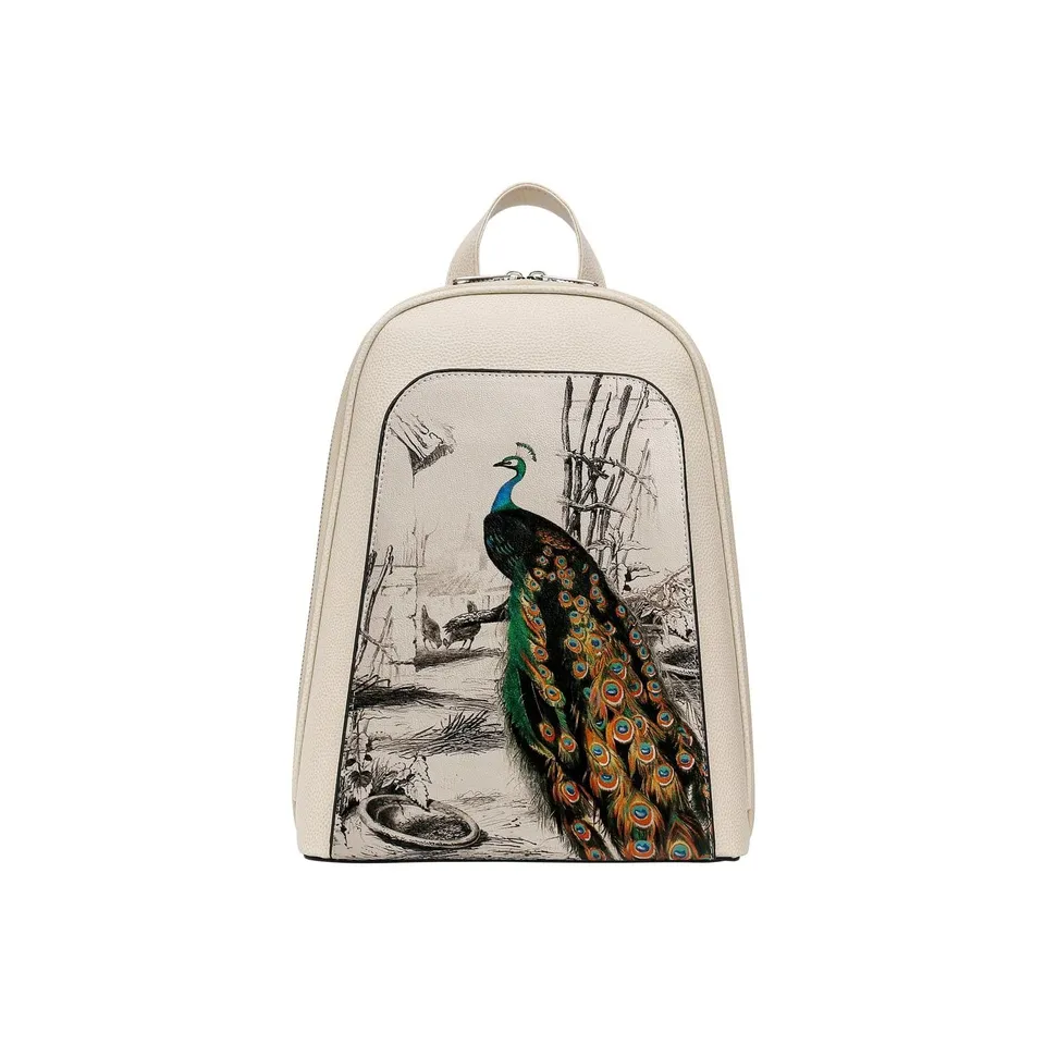 dogo-tidy-bag-gracious-feathers-vegane-damen-rucksack image 1