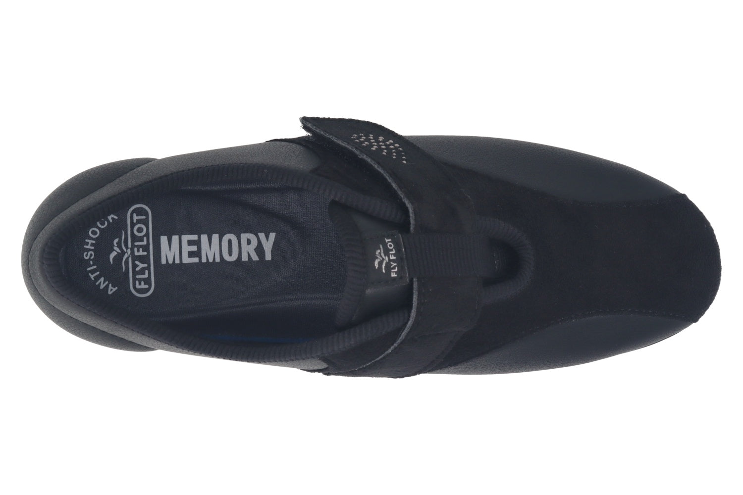 fly-flot-damen-komfort-schuh-microfaser-elastic-mit-klettverschluss-4-8-cm image 2