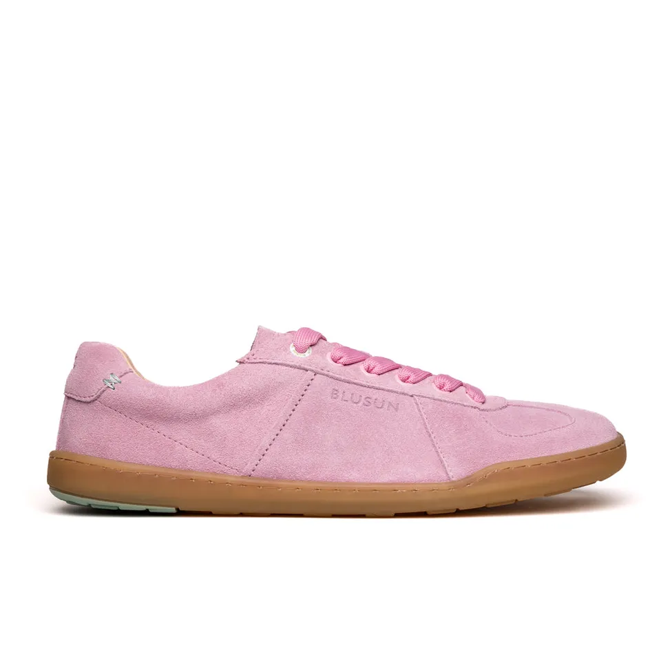 blusun-blsn-200w-damen-barfu-sneaker-lilac-pink-veloursleder image 1