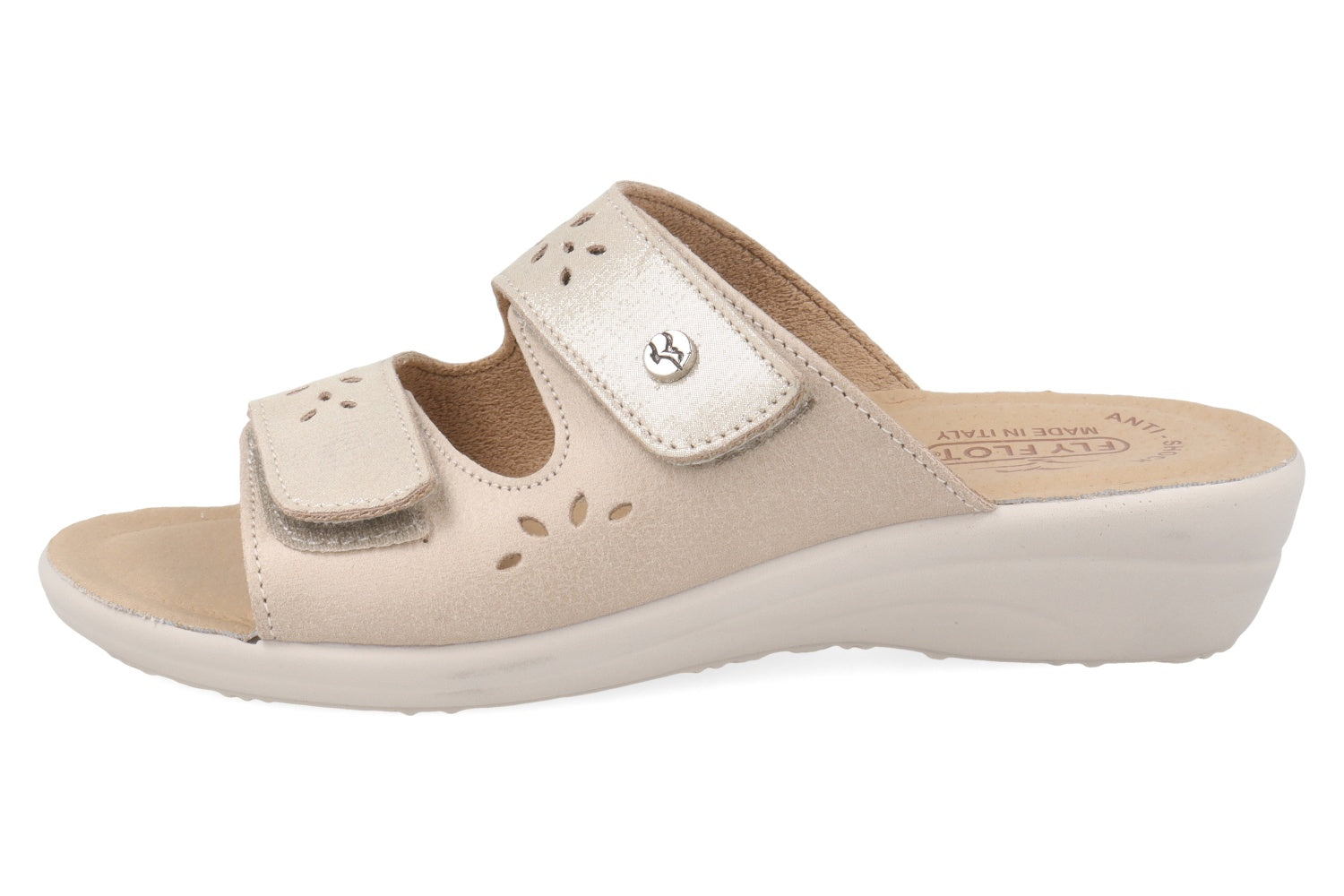 fly-flot-damen-pantolette-aus-stoff-mit-klett-und-leder-fu-bett image 3