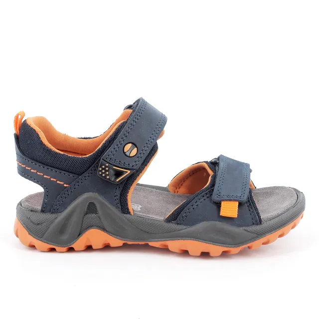imac-kindersandale-doppel-klett-dunkelblau-orange image 1