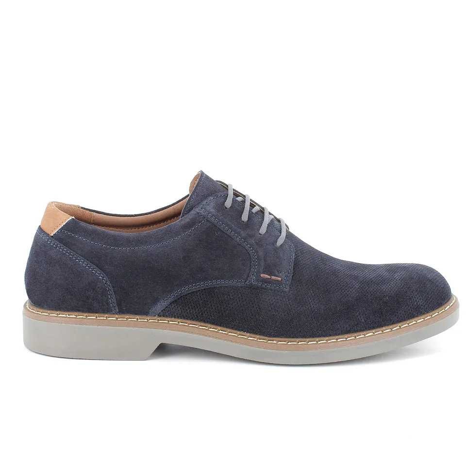 imac-herren-schn-rschuh-blau-leder-cognac image 1