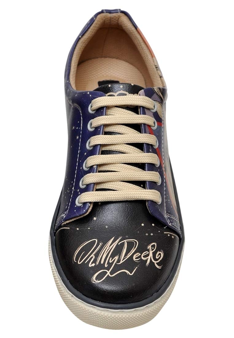 dogo-damen-sneakers-sneaker-veganer-leder-sneaker-mit-print image 4