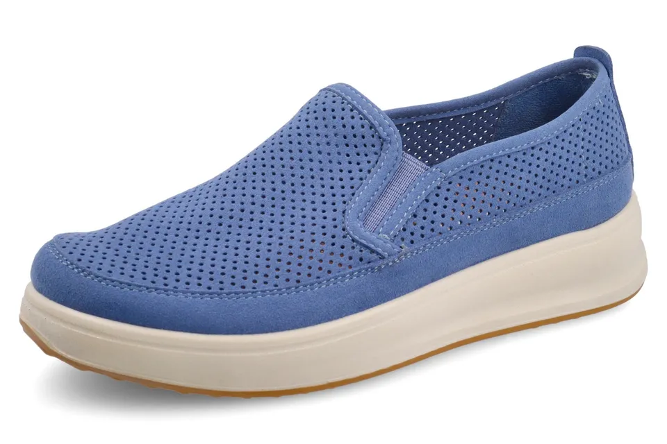 fly-flot-damen-schuh-aus-microfaser-mit-kork-und-memory-4-cm-sohle image 1