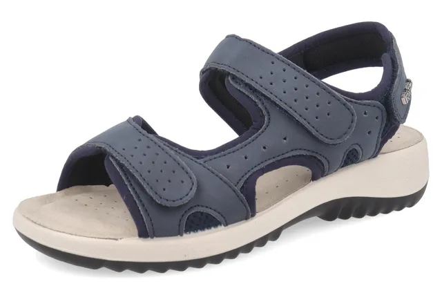 fly-flot-damen-sandale-aus-panno-mit-klett-und-lederfu-bett image 1