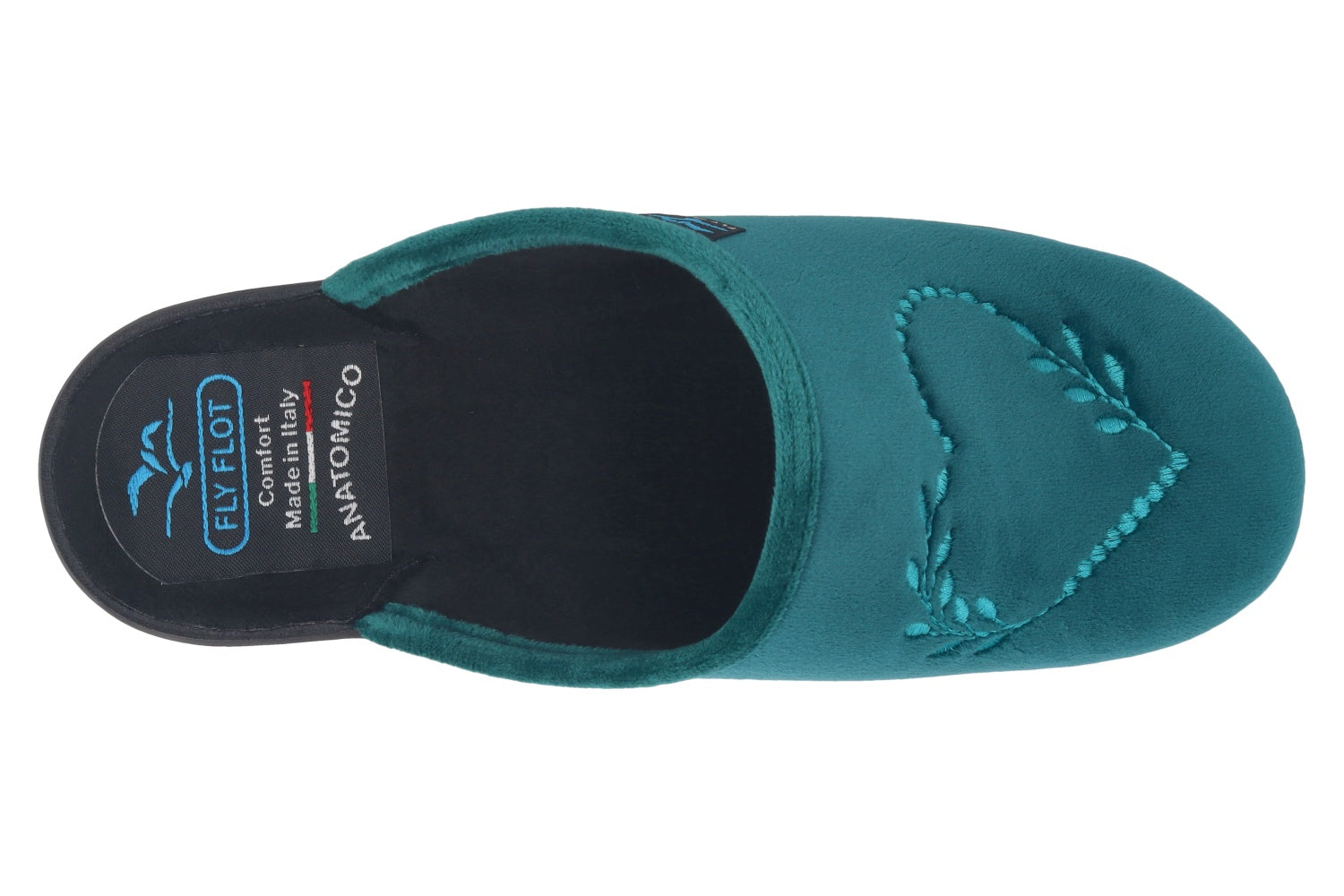 fly-flot-damen-hausschuh-aus-weicher-mikrofaser-4-cm-piumatec-sohle image 2