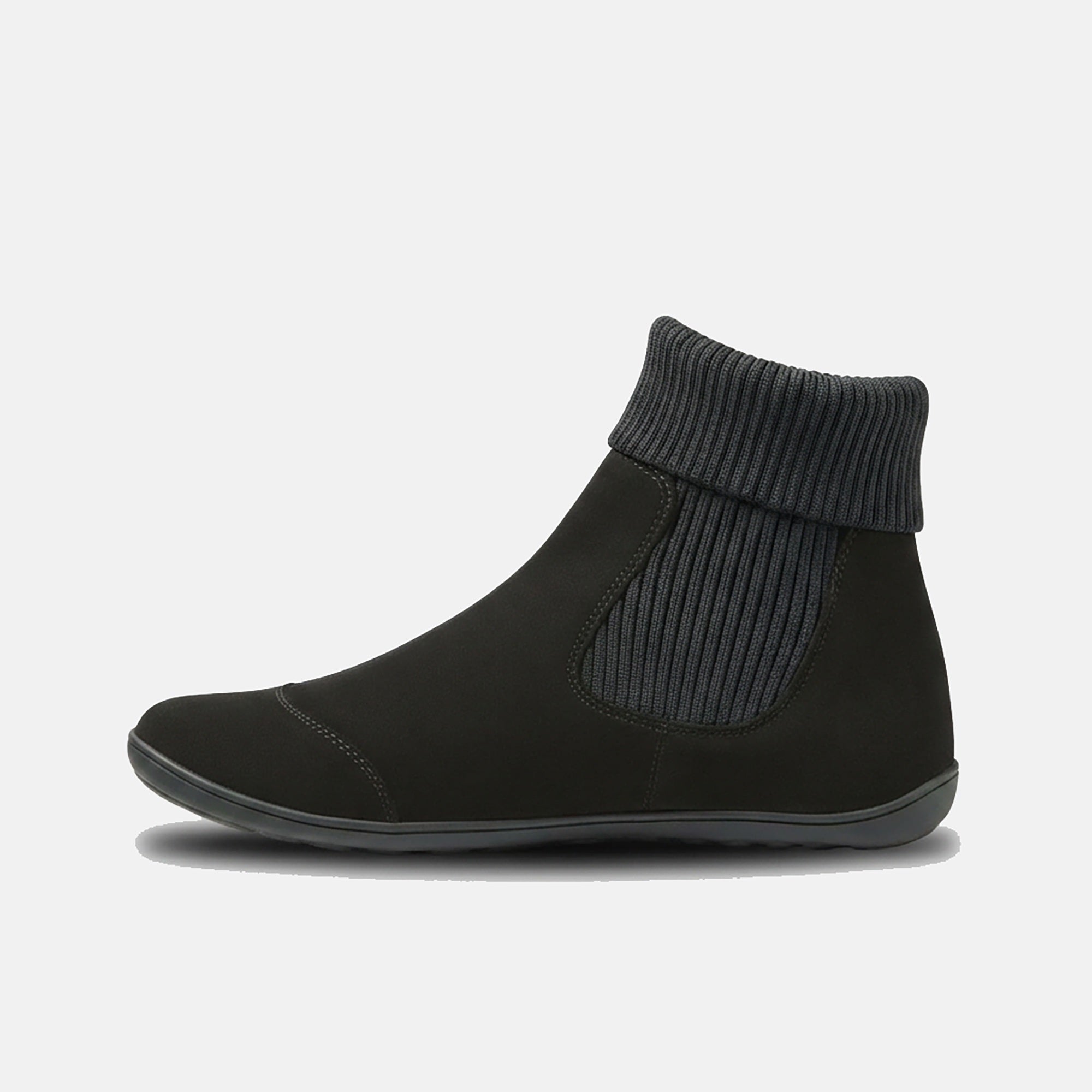 b-r-jody-damen-slipper-veloursleder-strick-filzfutter image 3