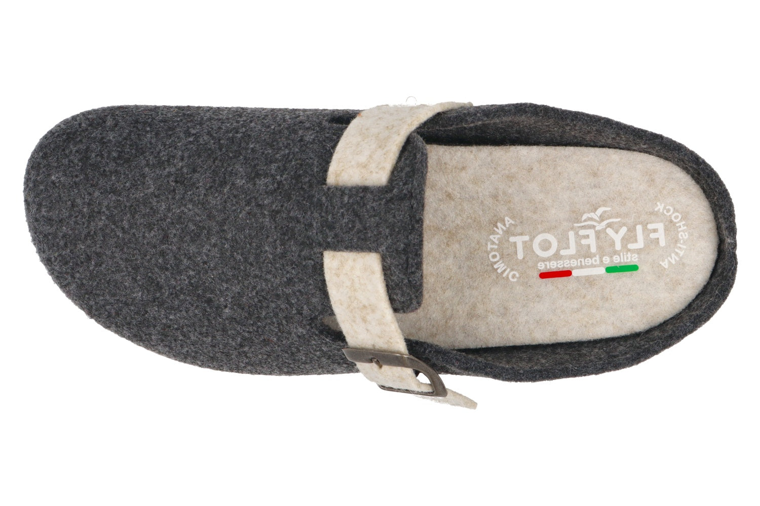 fly-flot-damen-pantolette-aus-recyceltem-pet-mit-schnalle image 2
