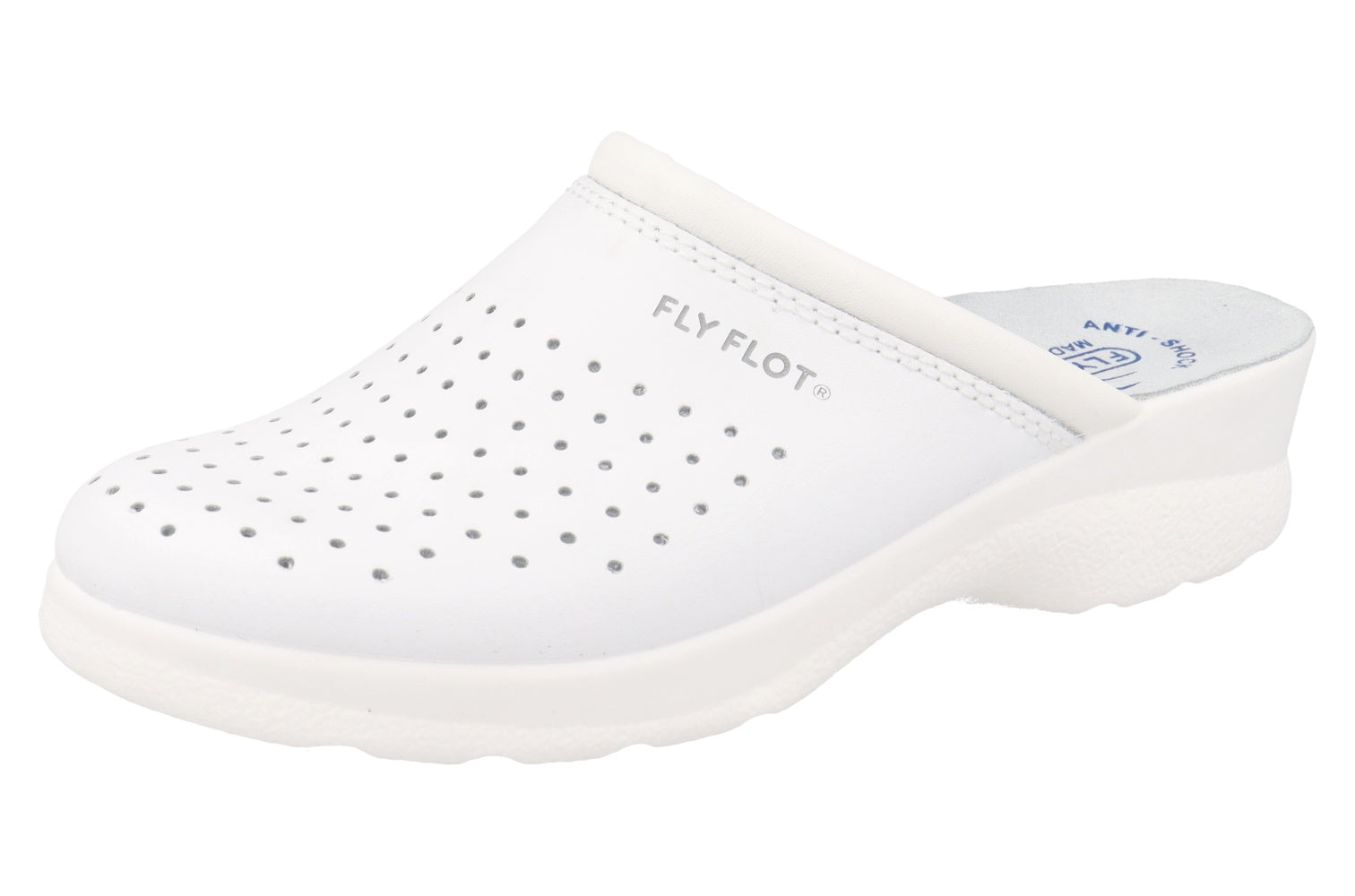 fly-flot-damen-pantolette-leder-gelocht image 1