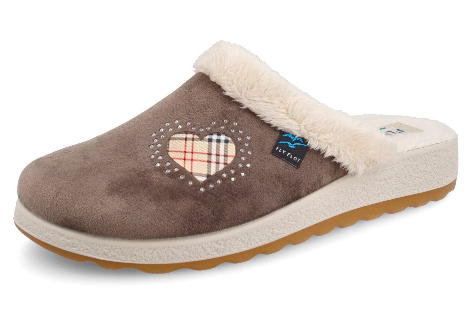 fly-flot-damen-pantolette-aus-weicher-microfibra-mit-pl-sch-fu-bett-3-cm-sohle image 5