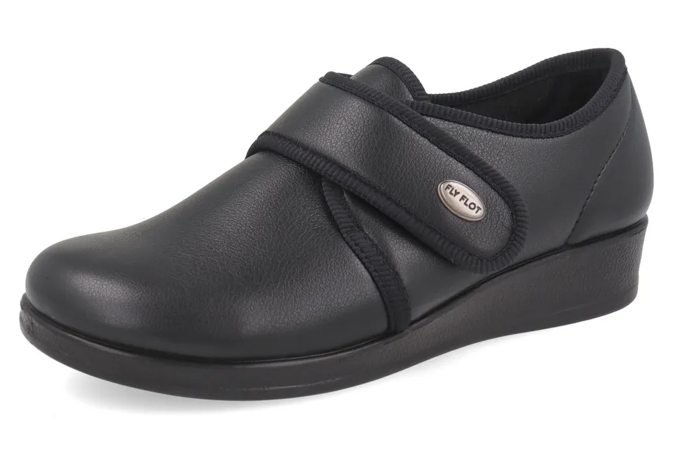 fly-flot-damen-pantofola-aus-elastischer-mikrofaser-mit-klett image 1